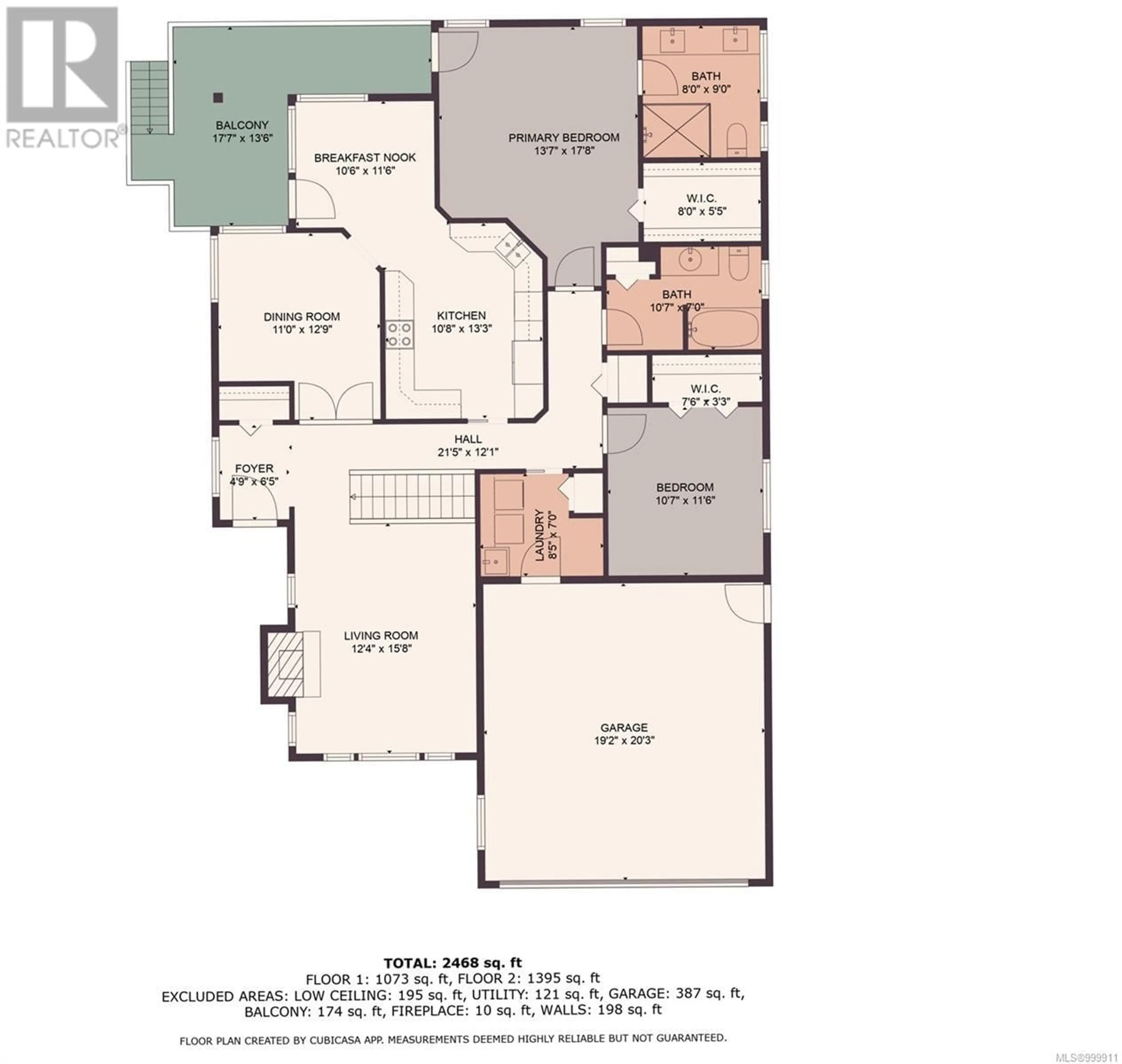Floor plan for 1112 AERY VIEW WAY, Parksville British Columbia V9P2N9