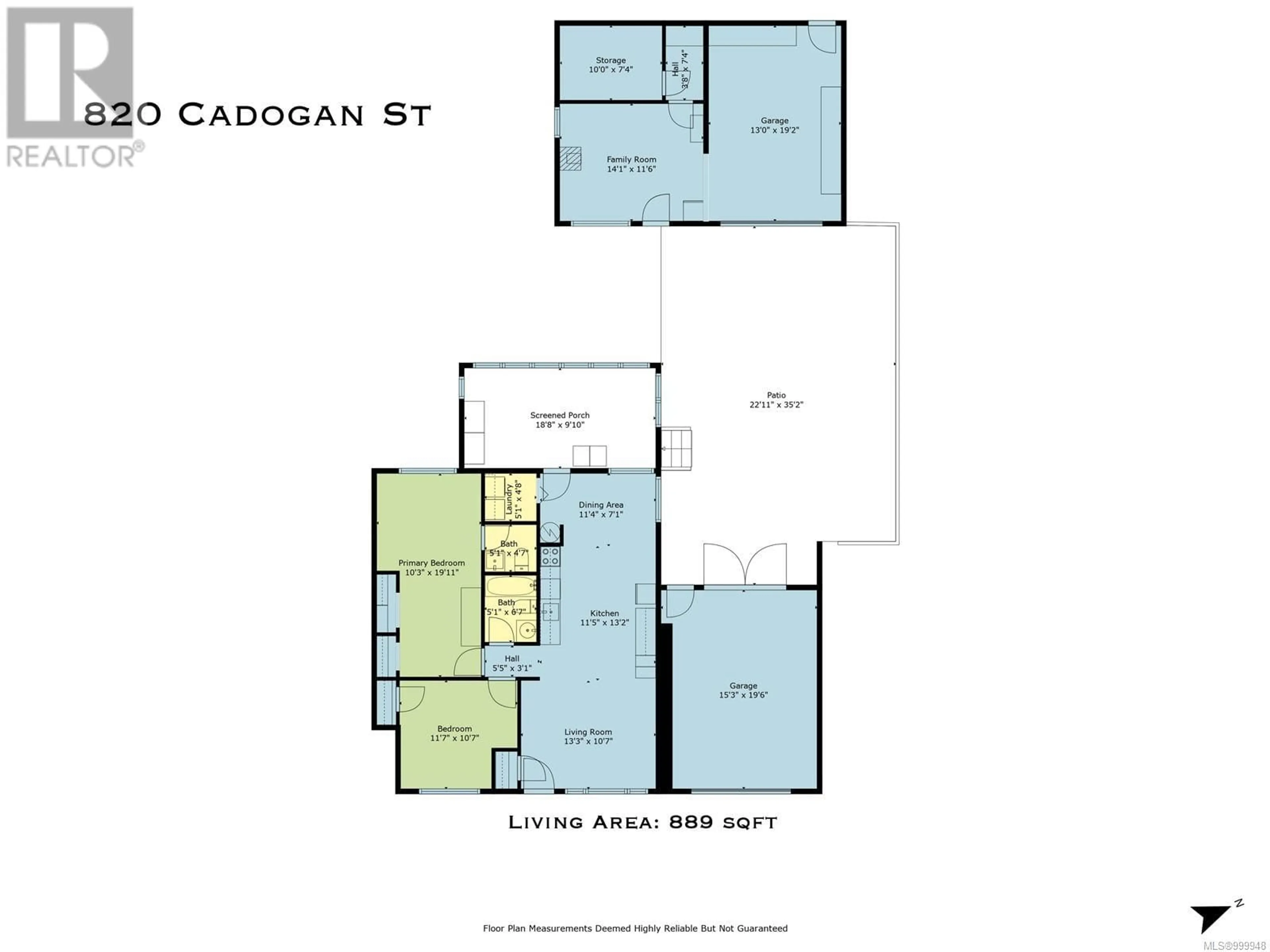Floor plan for 820 CADOGAN STREET, Nanaimo British Columbia V9S1V1