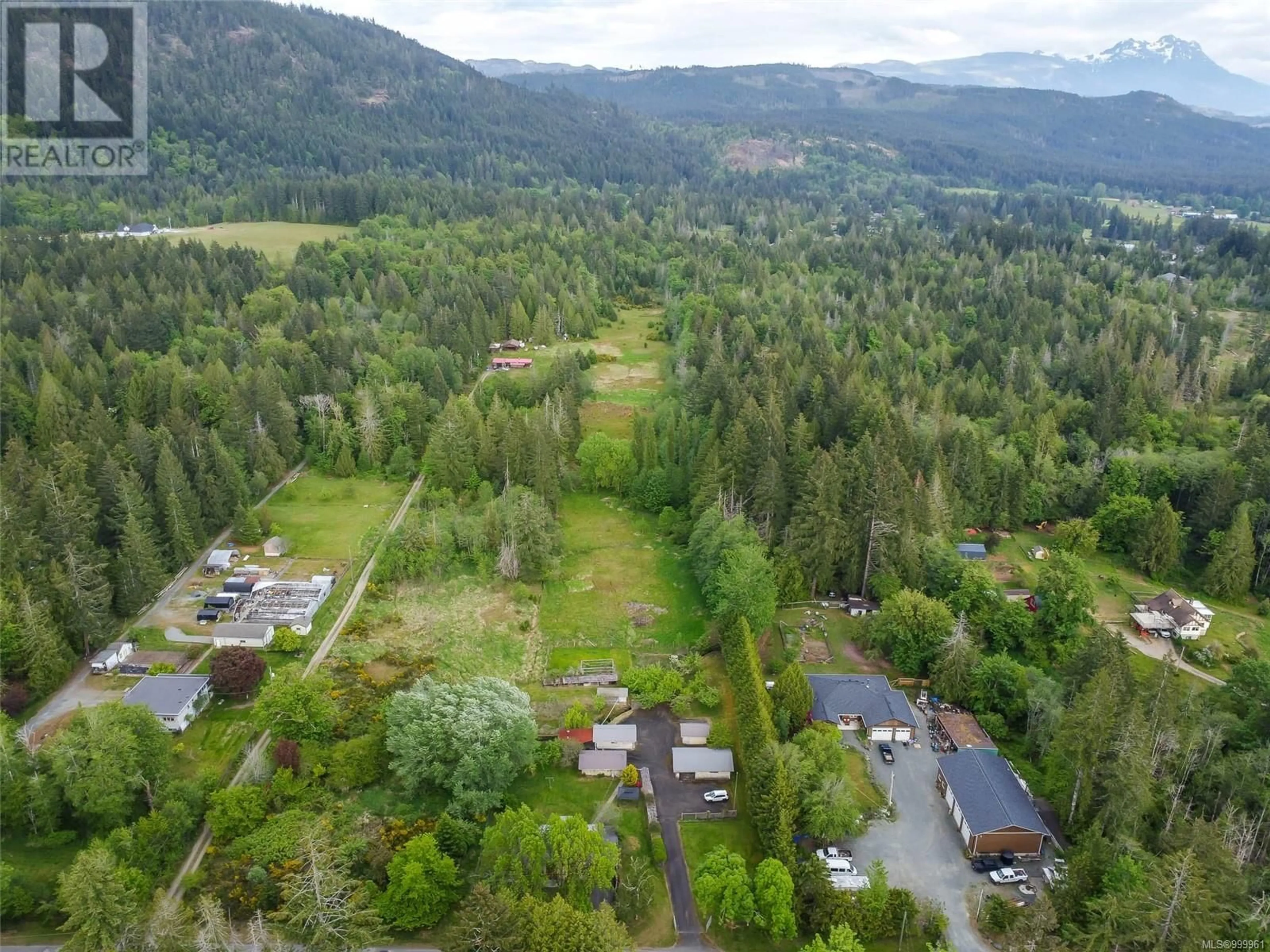 A pic from outside/outdoor area/front of a property/back of a property/a pic from drone, forest/trees view for 6767 CYPRESS BOULEVARD, Port Alberni British Columbia V9Y8T7
