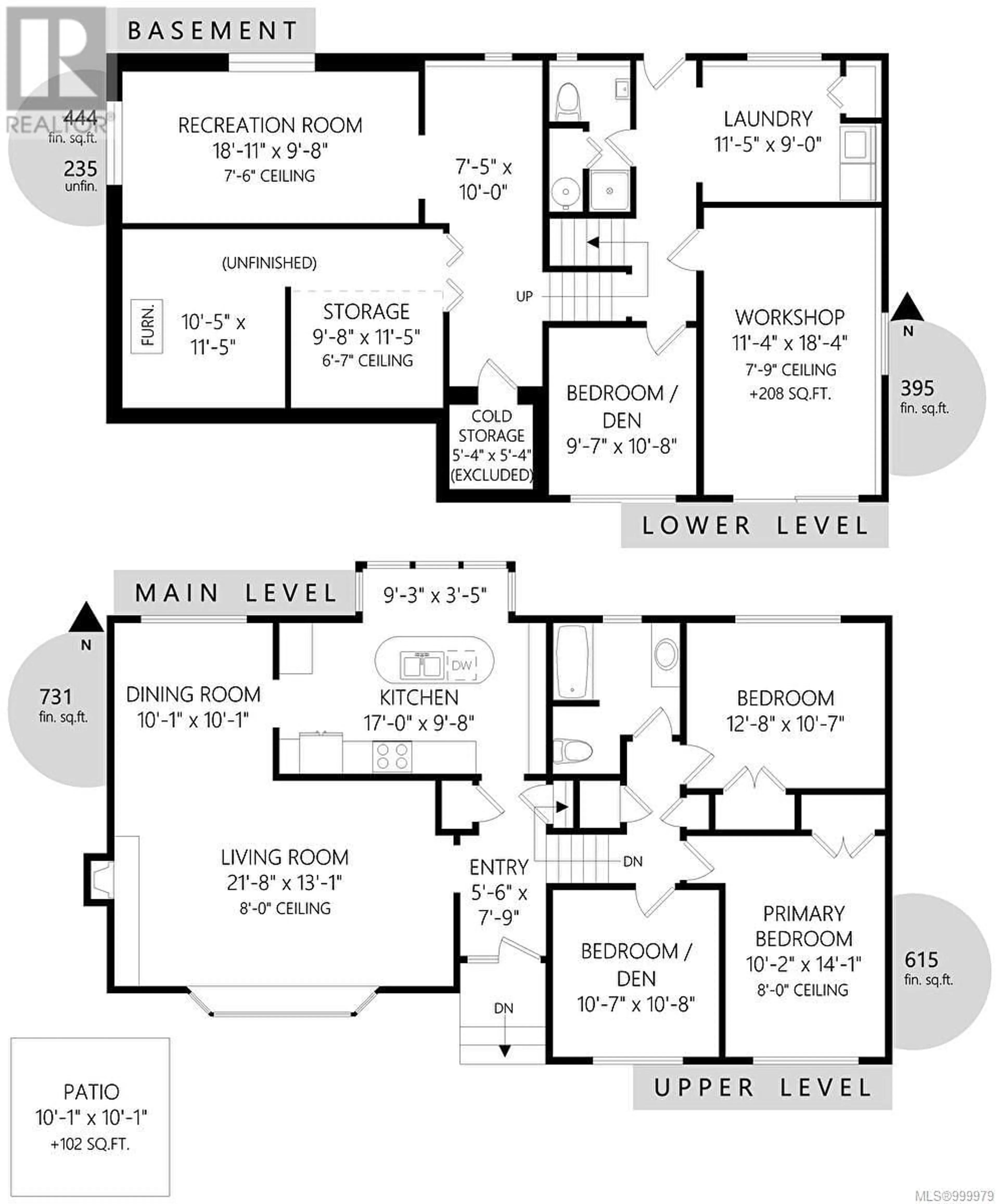 Floor plan for 2195 FERNDALE ROAD, Saanich British Columbia V8N2Z2