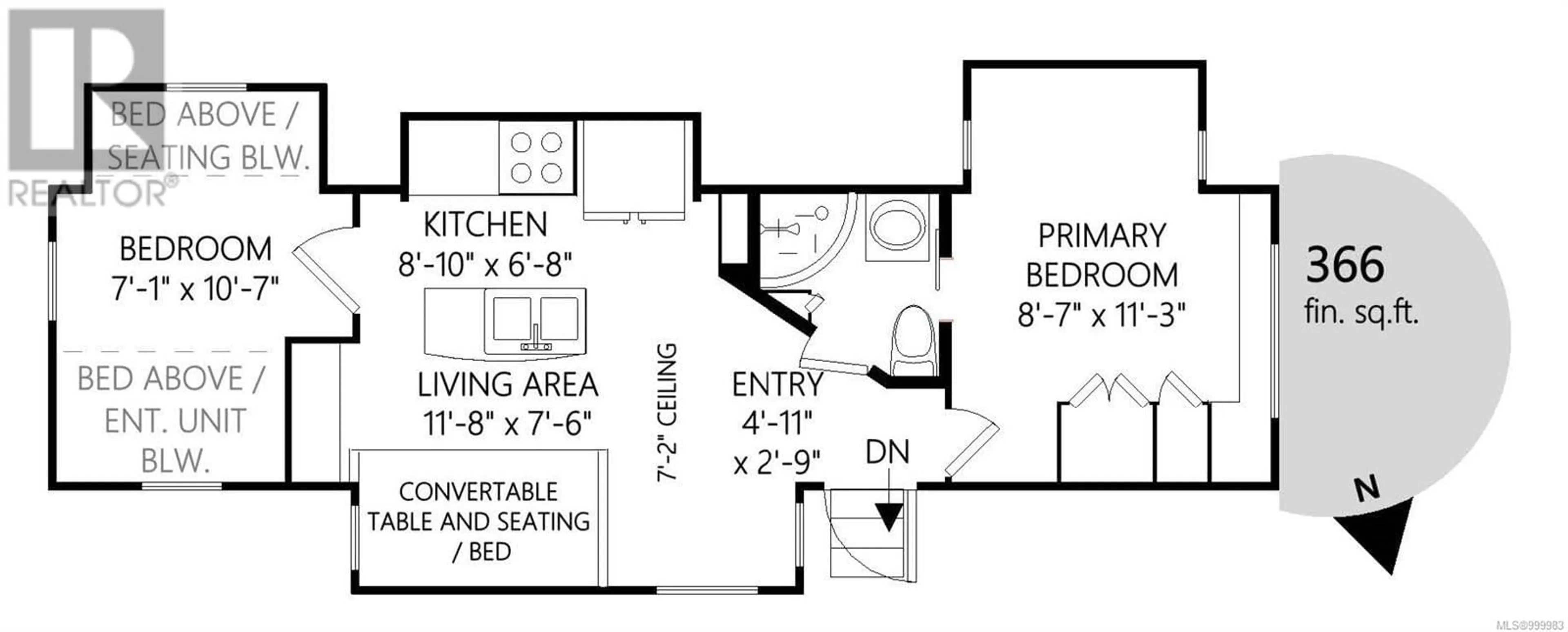 Floor plan for 5 - 8631 SOUTH SHORE ROAD, Lake Cowichan British Columbia V0R2G0