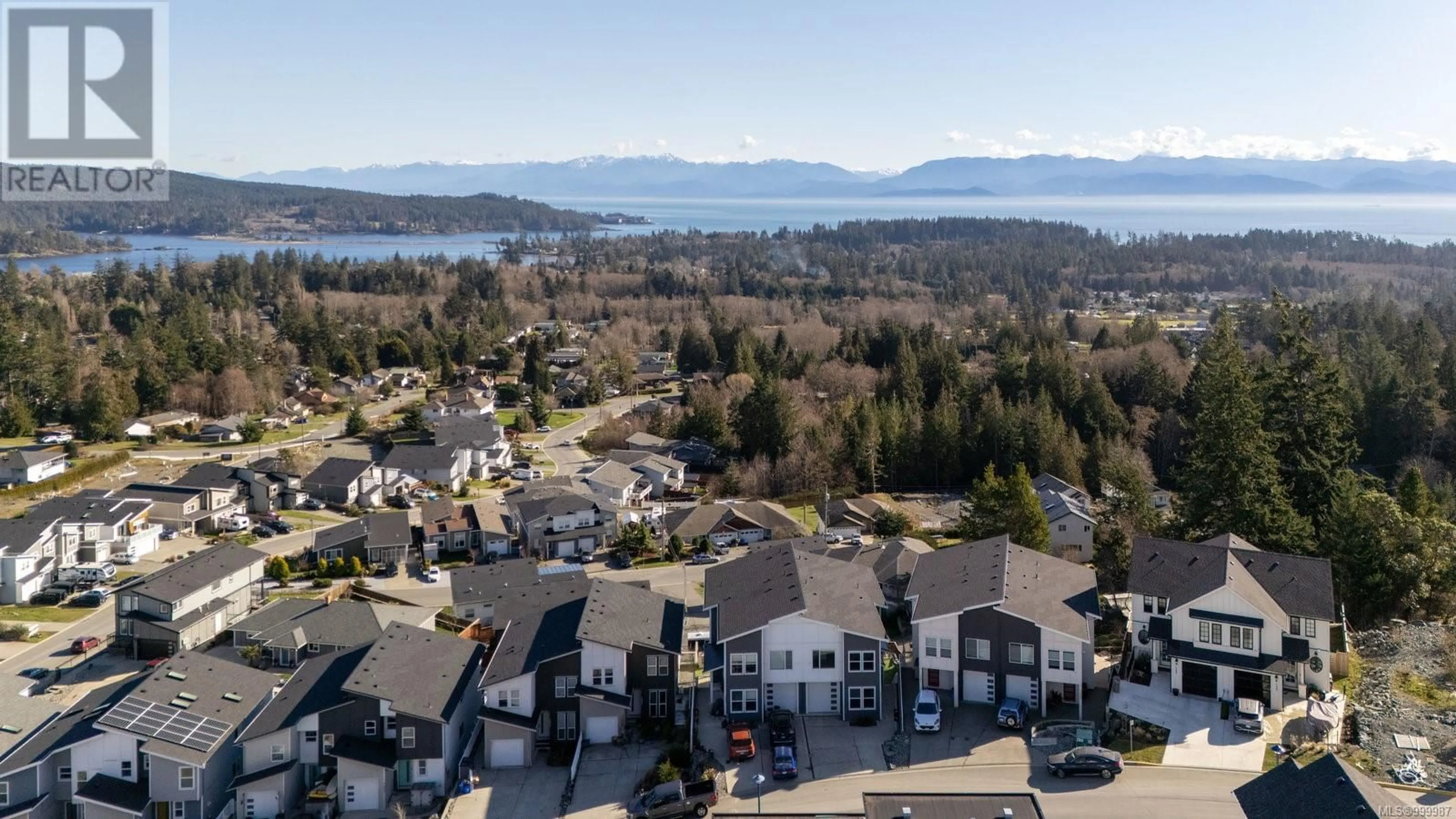 A pic from outside/outdoor area/front of a property/back of a property/a pic from drone, water/lake/river/ocean view for 7041 BRAILSFORD PLACE, Sooke British Columbia V9Z1J7
