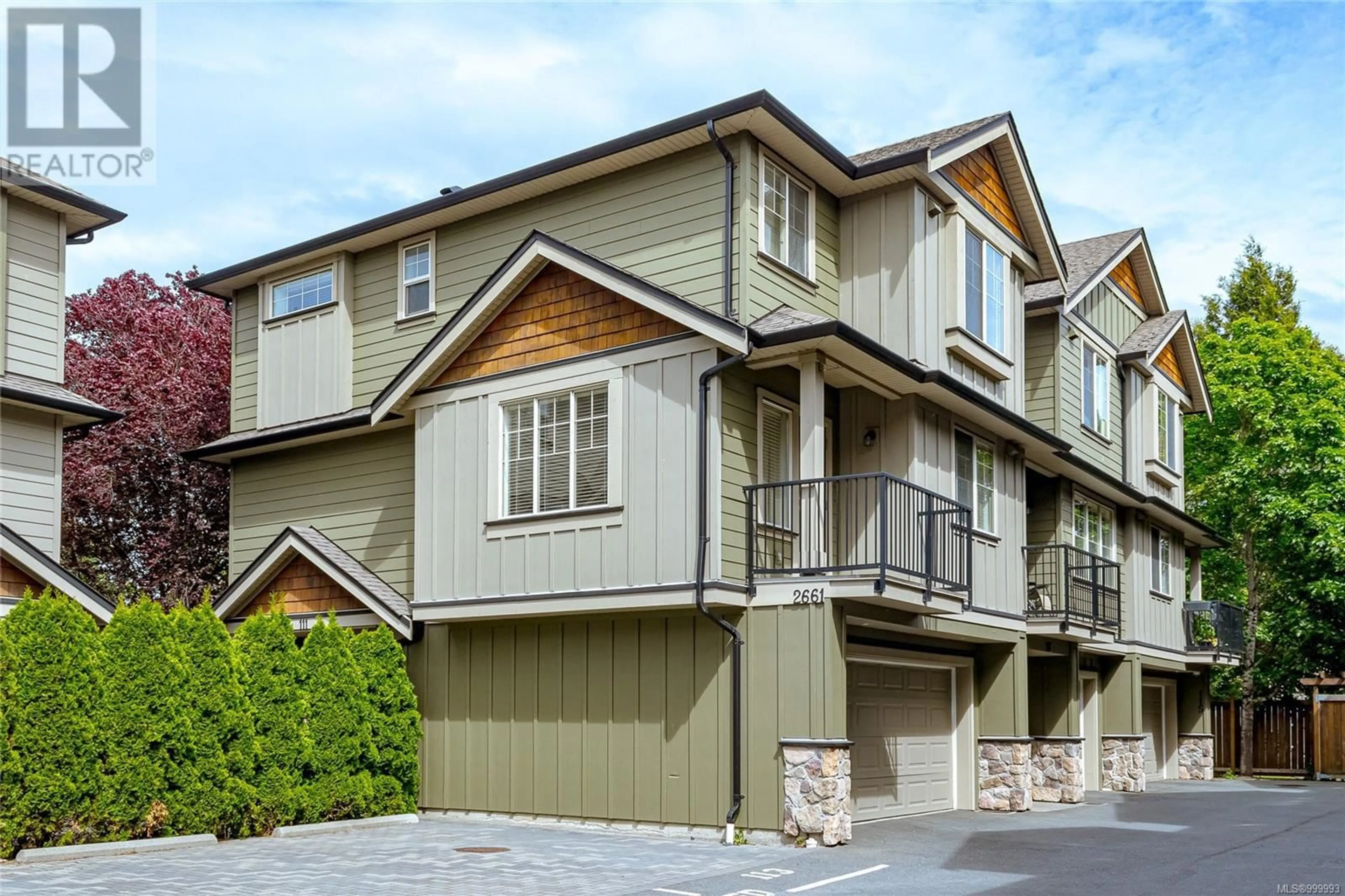 Home with vinyl exterior material, street for 111 - 2661 DEVILLE ROAD, Langford British Columbia V9B0G6