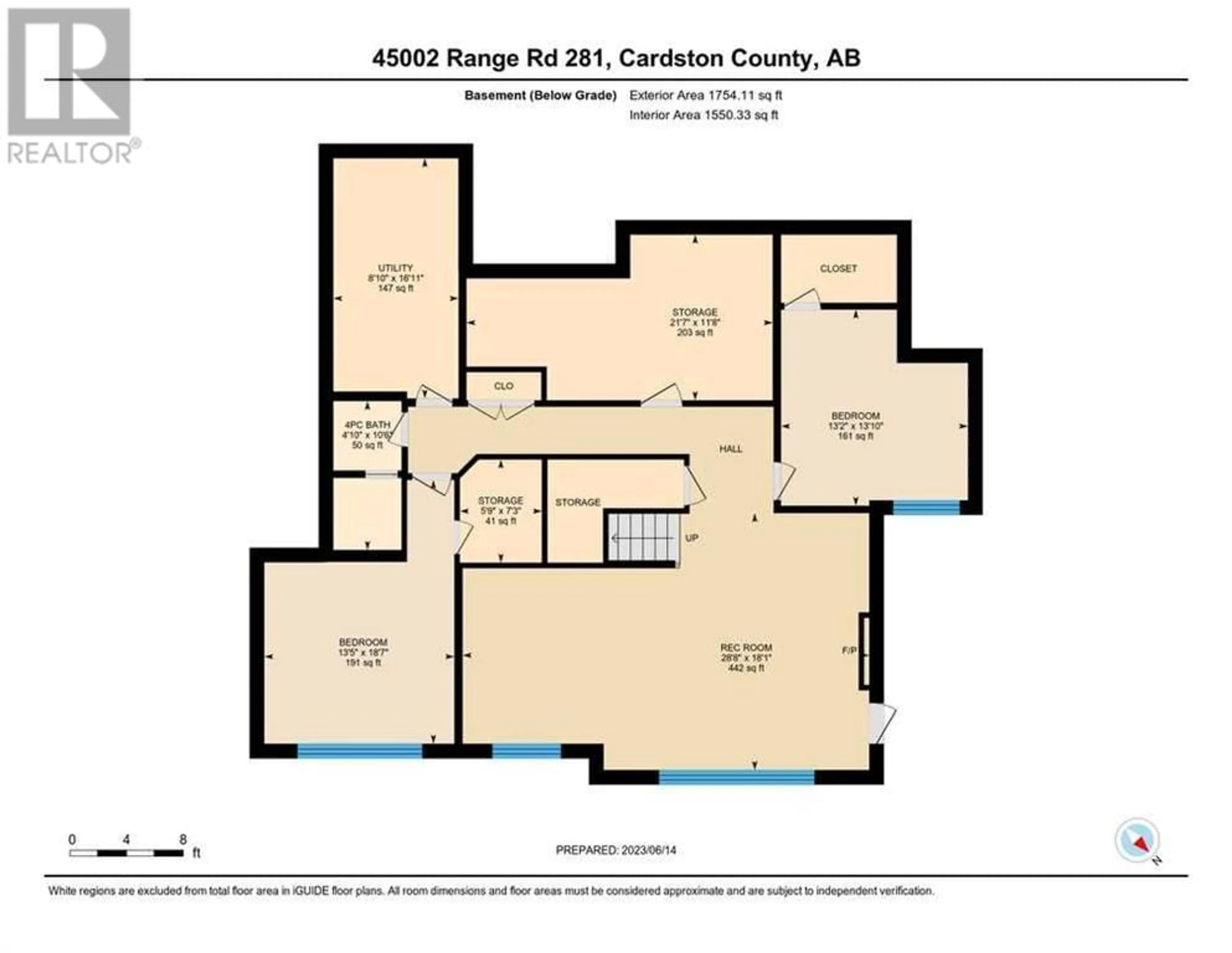 Floor plan for 45002 RANGE RD 281, Rural Cardston County Alberta T0K1E0