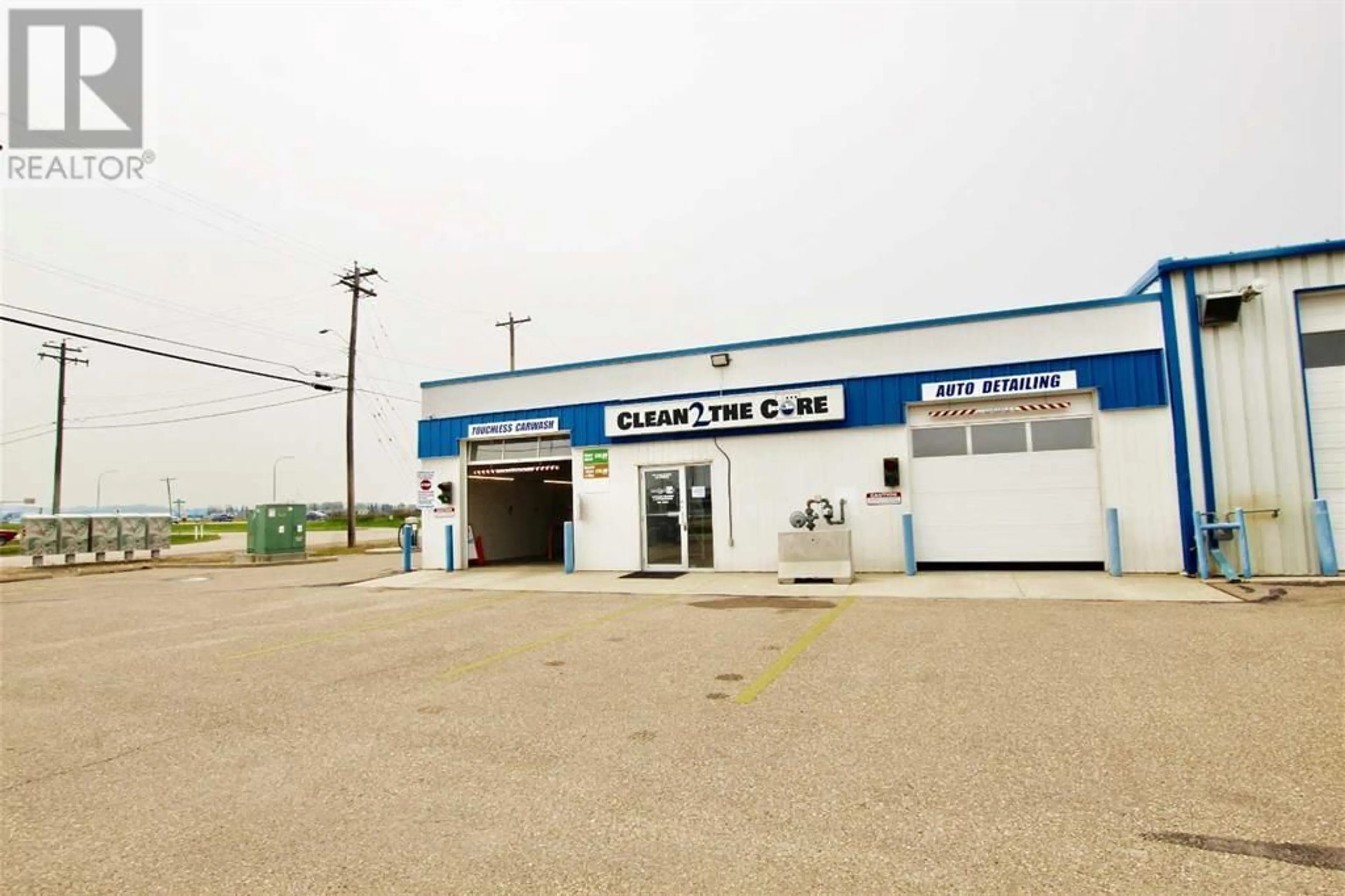 Outside view for 108 4 Cuendet Industrial Way, Sylvan Lake Alberta T4S2J7