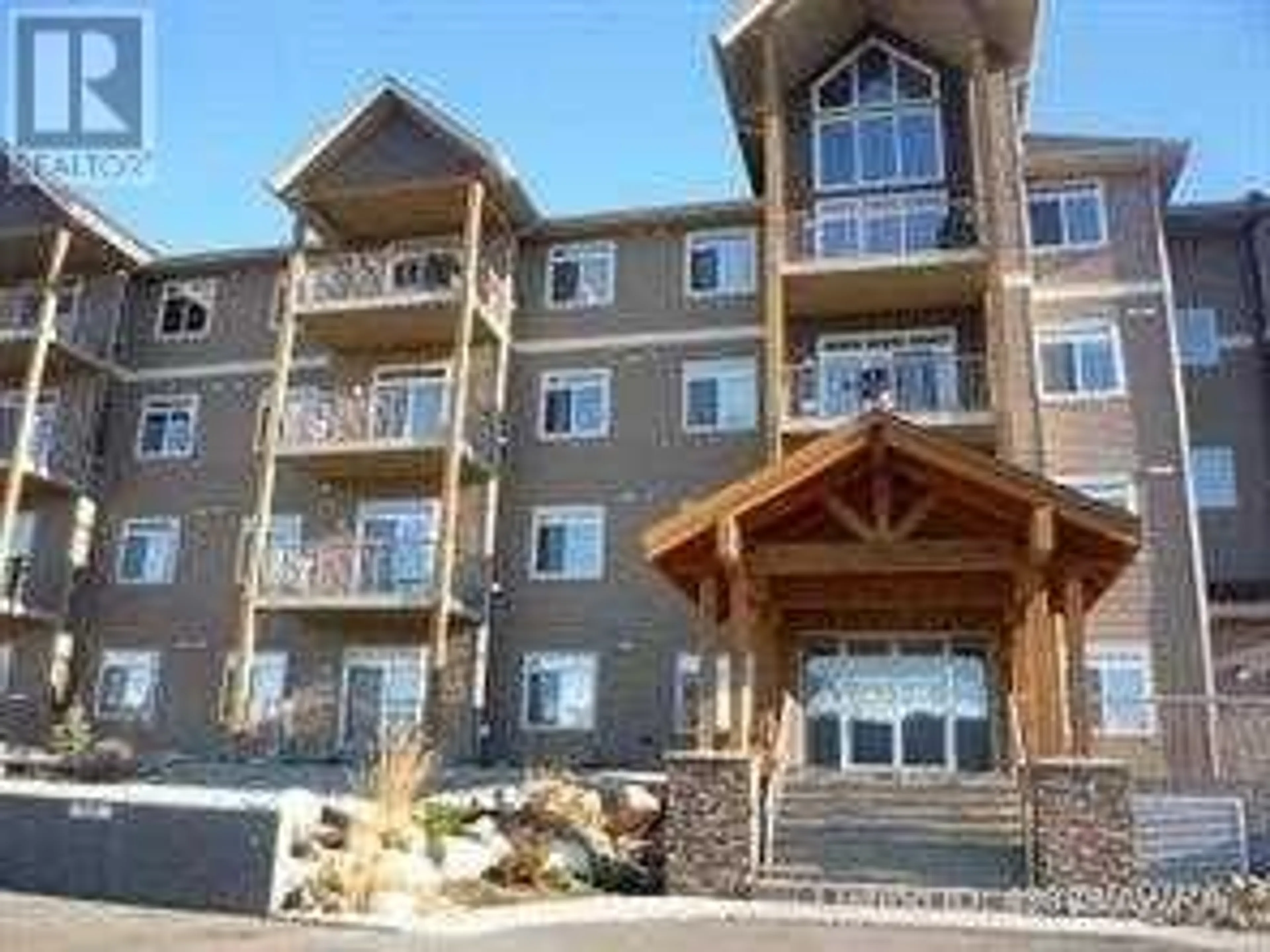 A pic from exterior of the house or condo for 210 160 Moberly Road, Grande Cache Alberta T0E0Y0