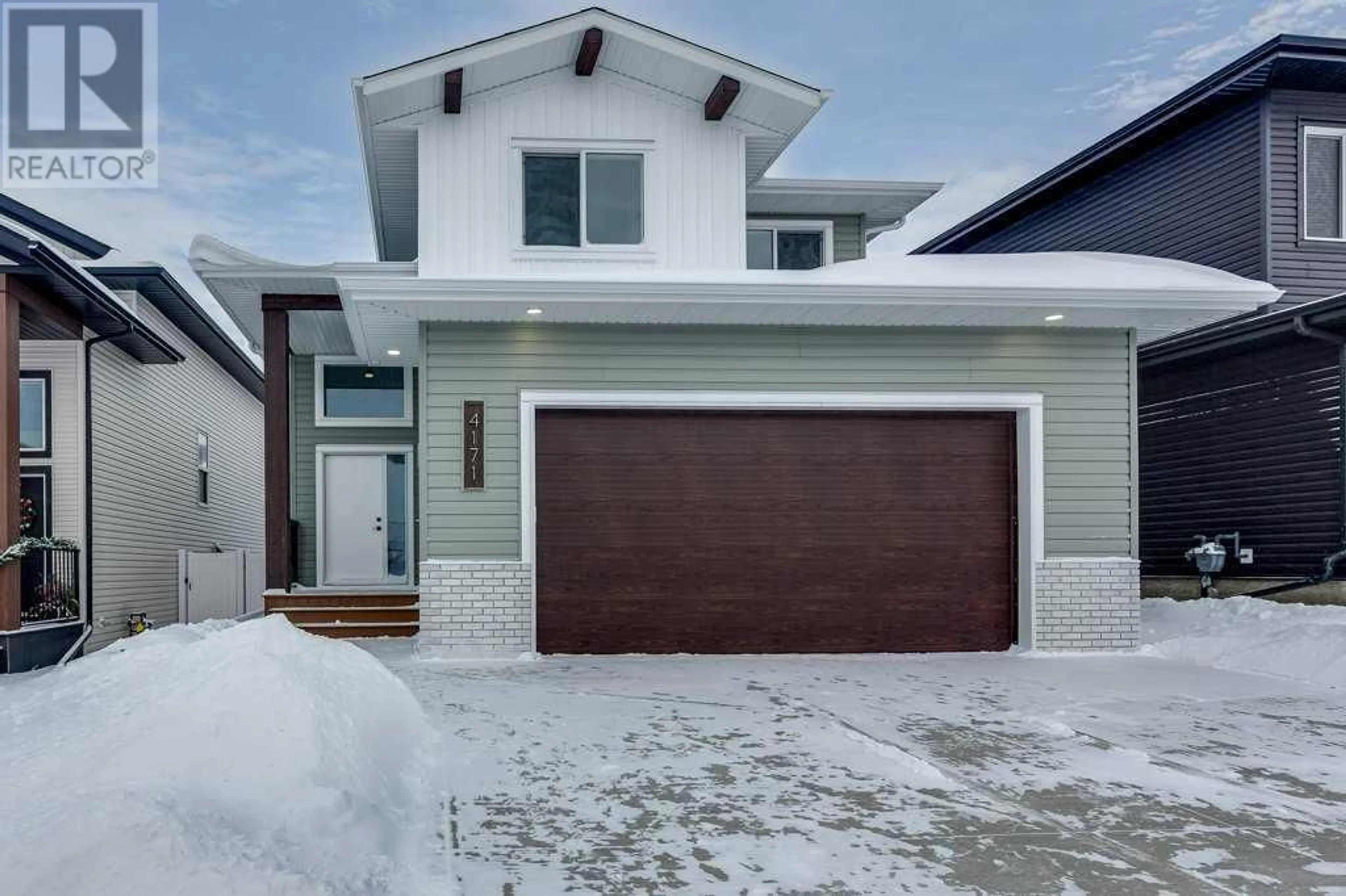 Frontside or backside of a home for 4171 Ryders Ridge Boulevard, Sylvan Lake Alberta T4S0T3