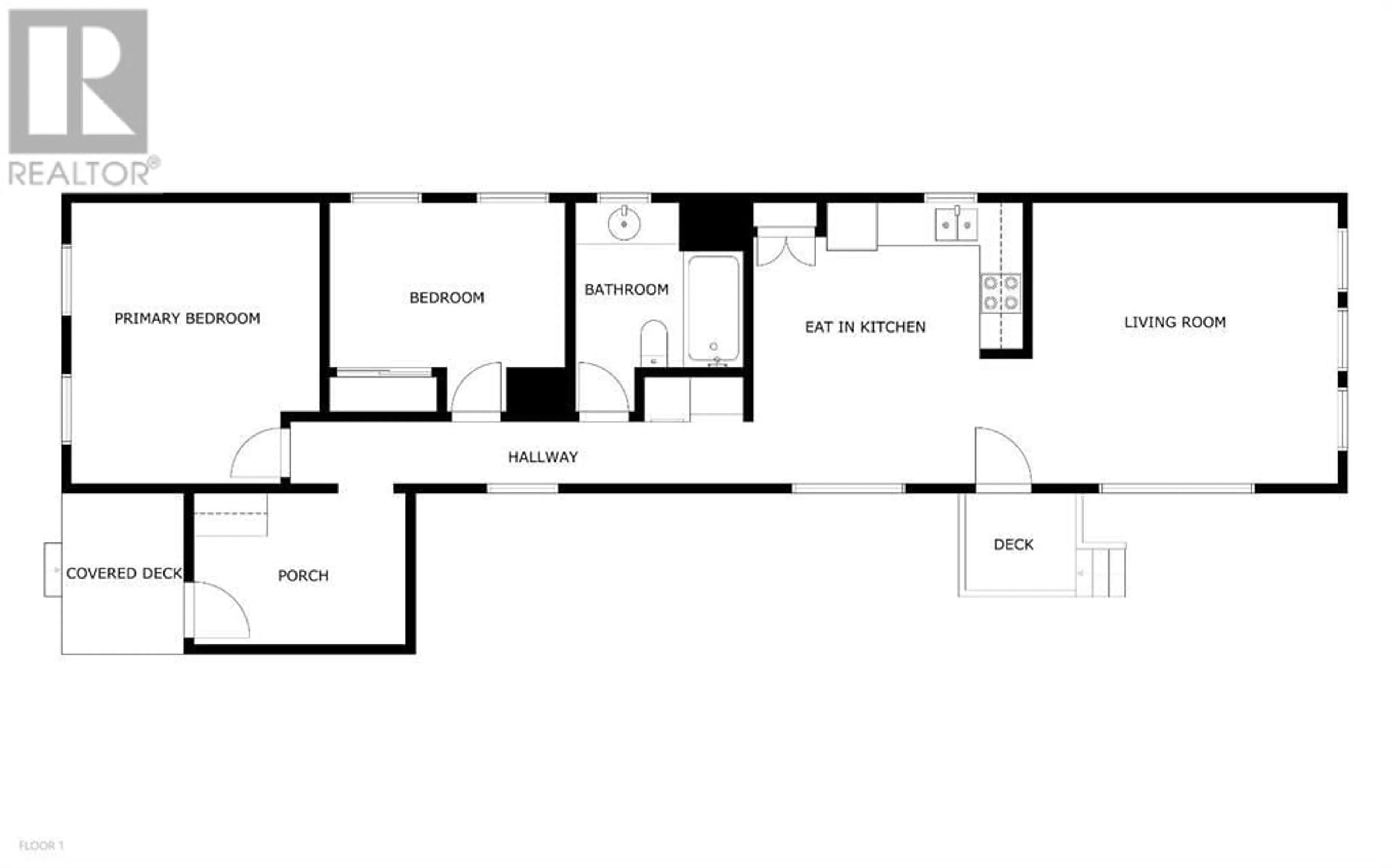 Floor plan for 902 2 Avenue, Bluesky Alberta T0H0J0
