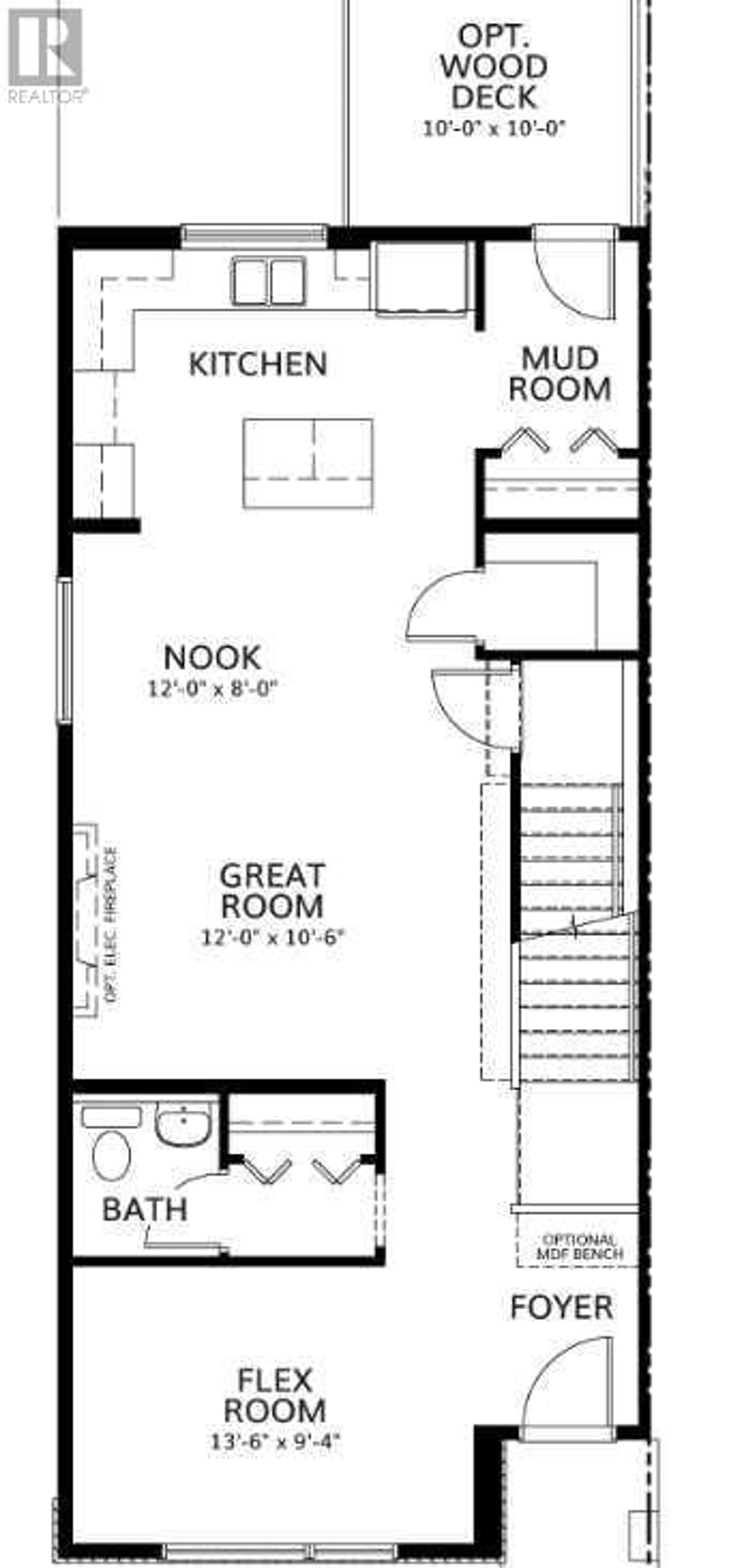 Floor plan for 145 Emberside Hollow SW, Cochrane Alberta T4C2A3