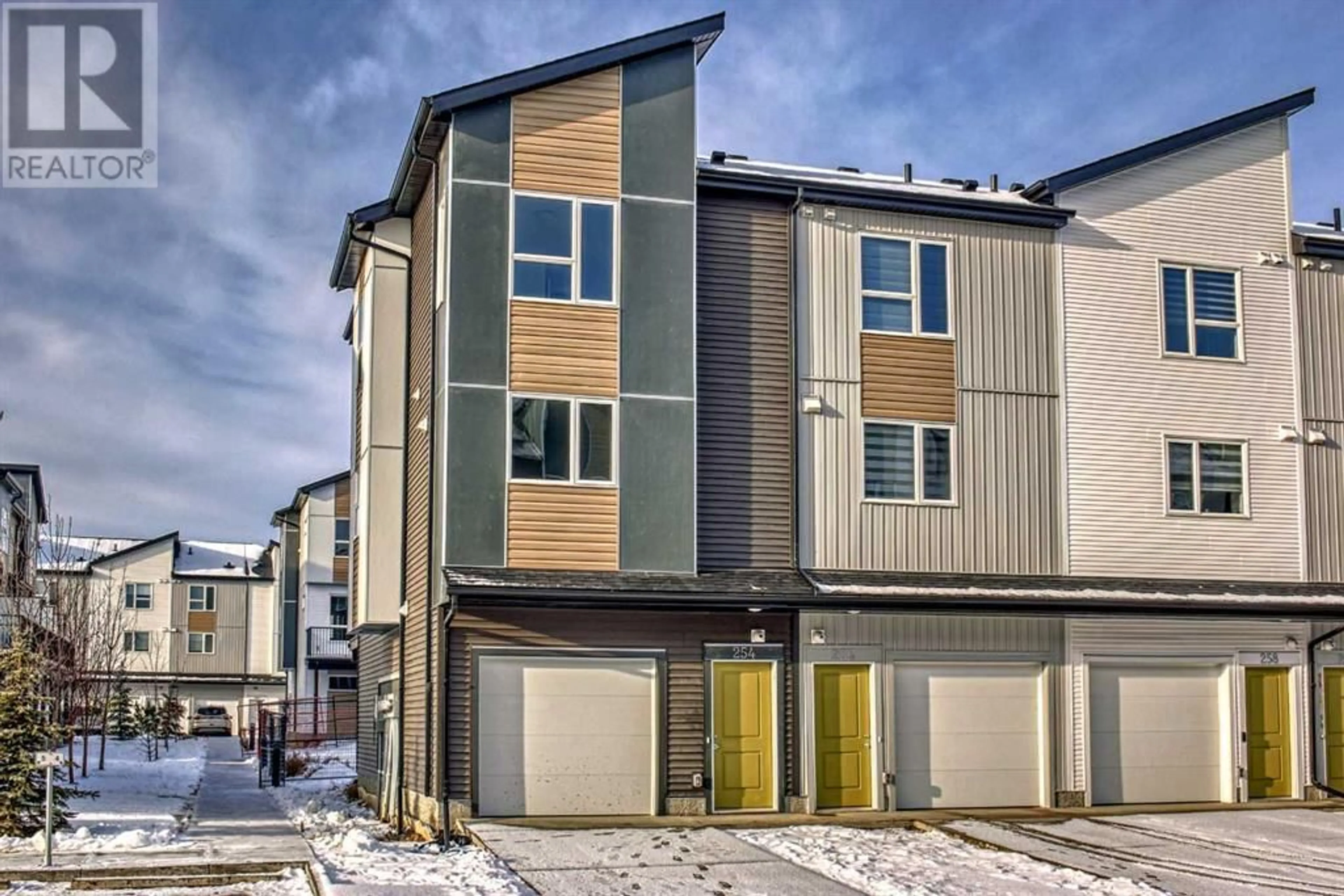 A pic from exterior of the house or condo for 254 301 Redstone Boulevard NE, Calgary Alberta T3N1V7