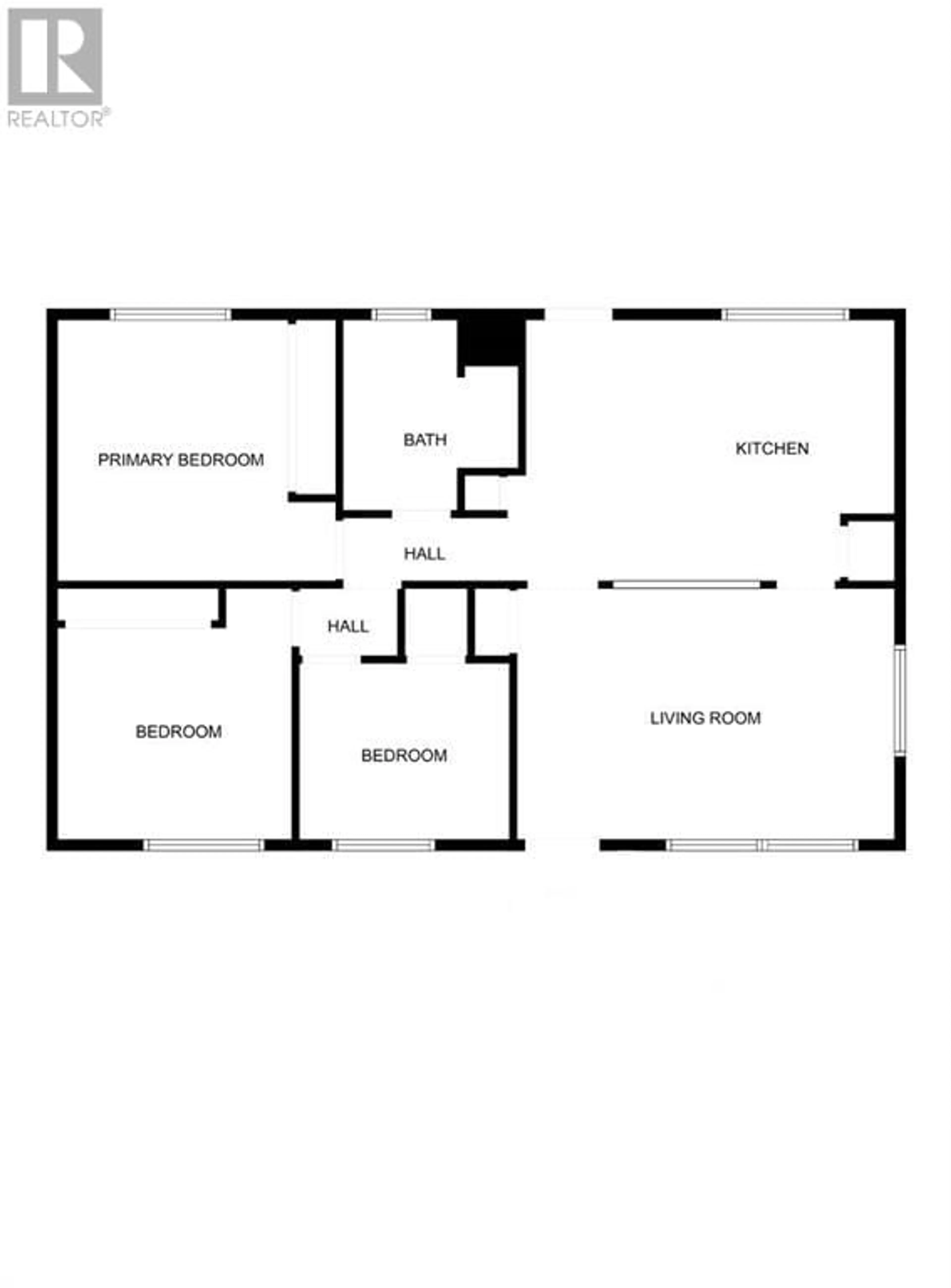 Floor plan for 5402 46 Avenue W, Forestburg Alberta T0B1N0