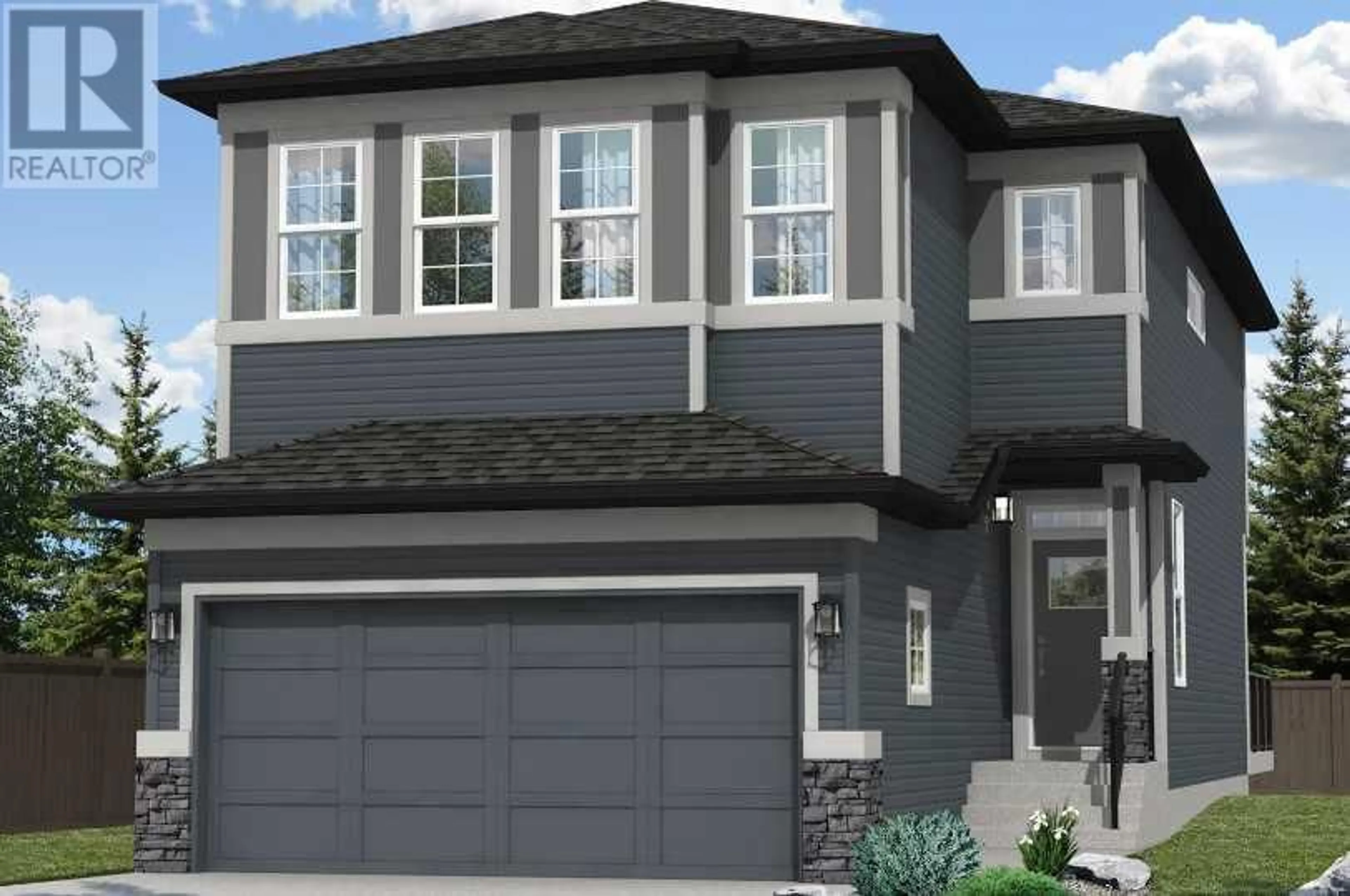 Frontside or backside of a home for 105 Creekstone Landing, Calgary Alberta T0L0X0