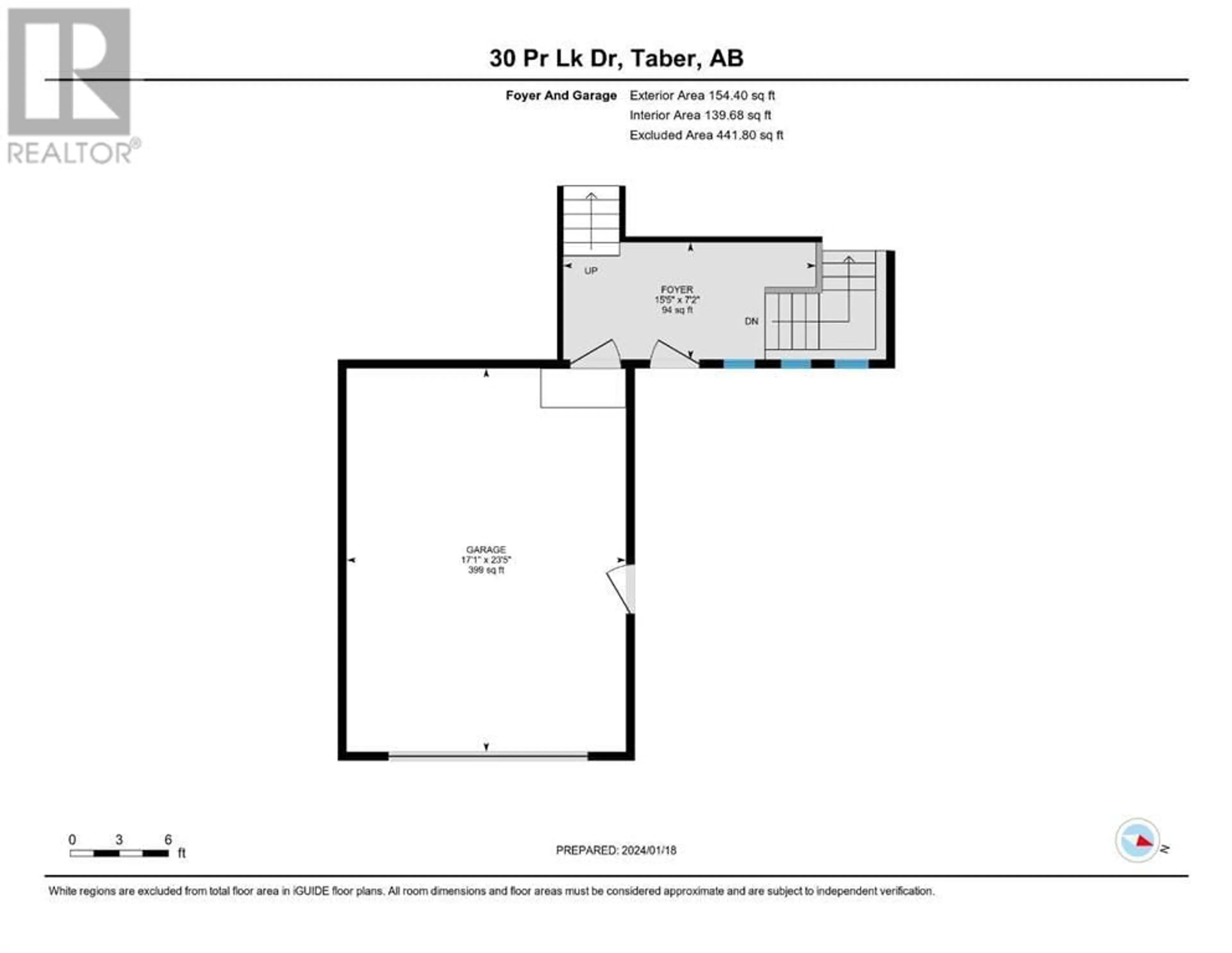 Floor plan for 30 Prairie Lake Drive, Taber Alberta T1G0C9