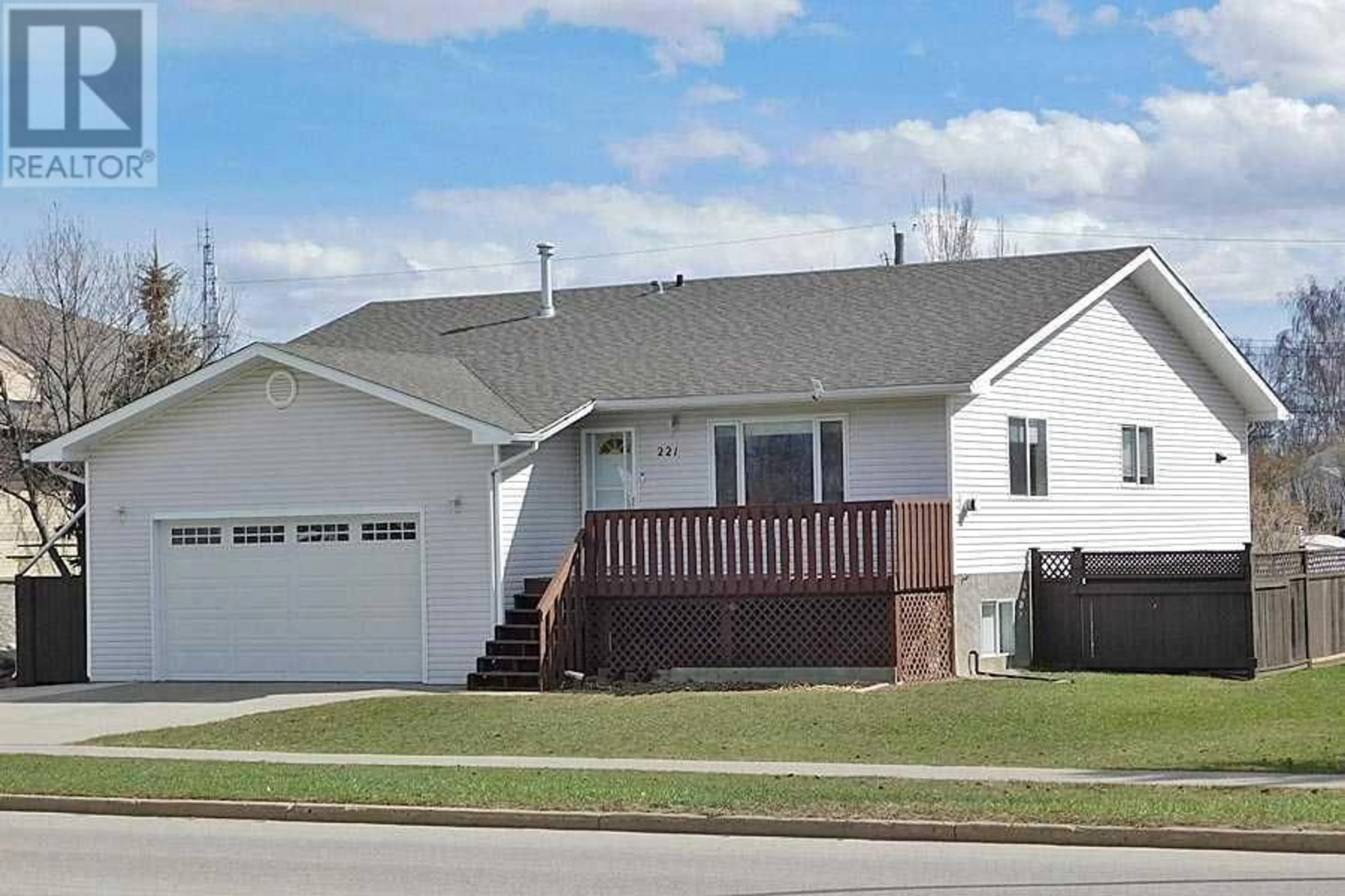 Frontside or backside of a home for 221 49 Avenue W, Claresholm Alberta T0L0T0