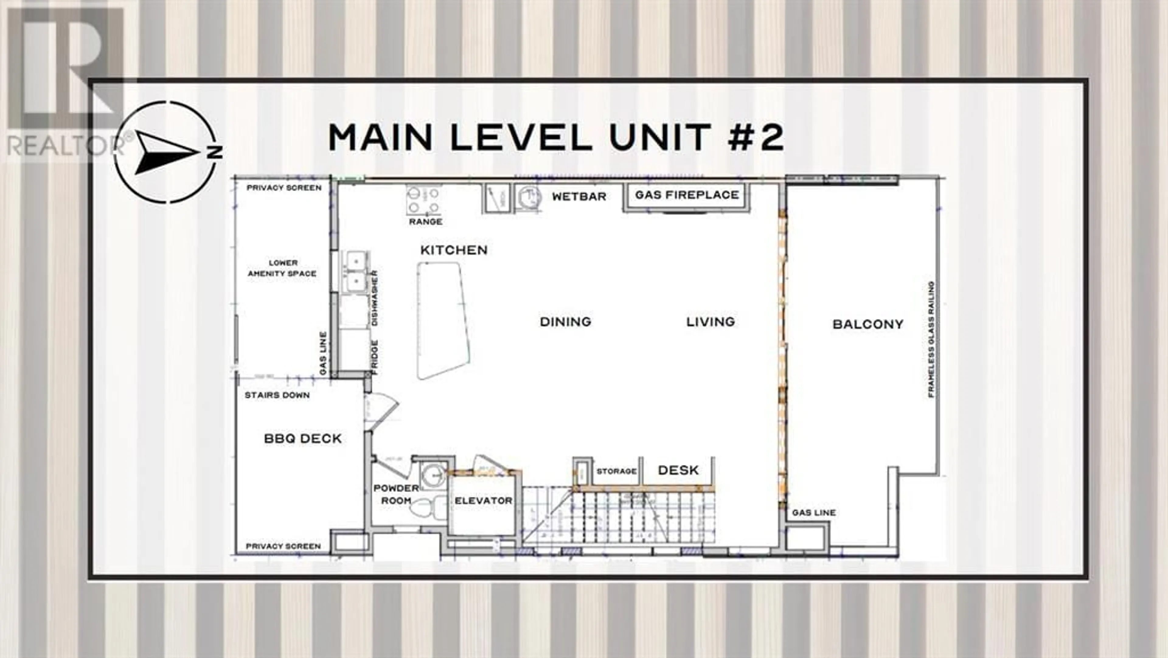 Floor plan for 2 2703 Erlton Street SW, Calgary Alberta T2S2W4