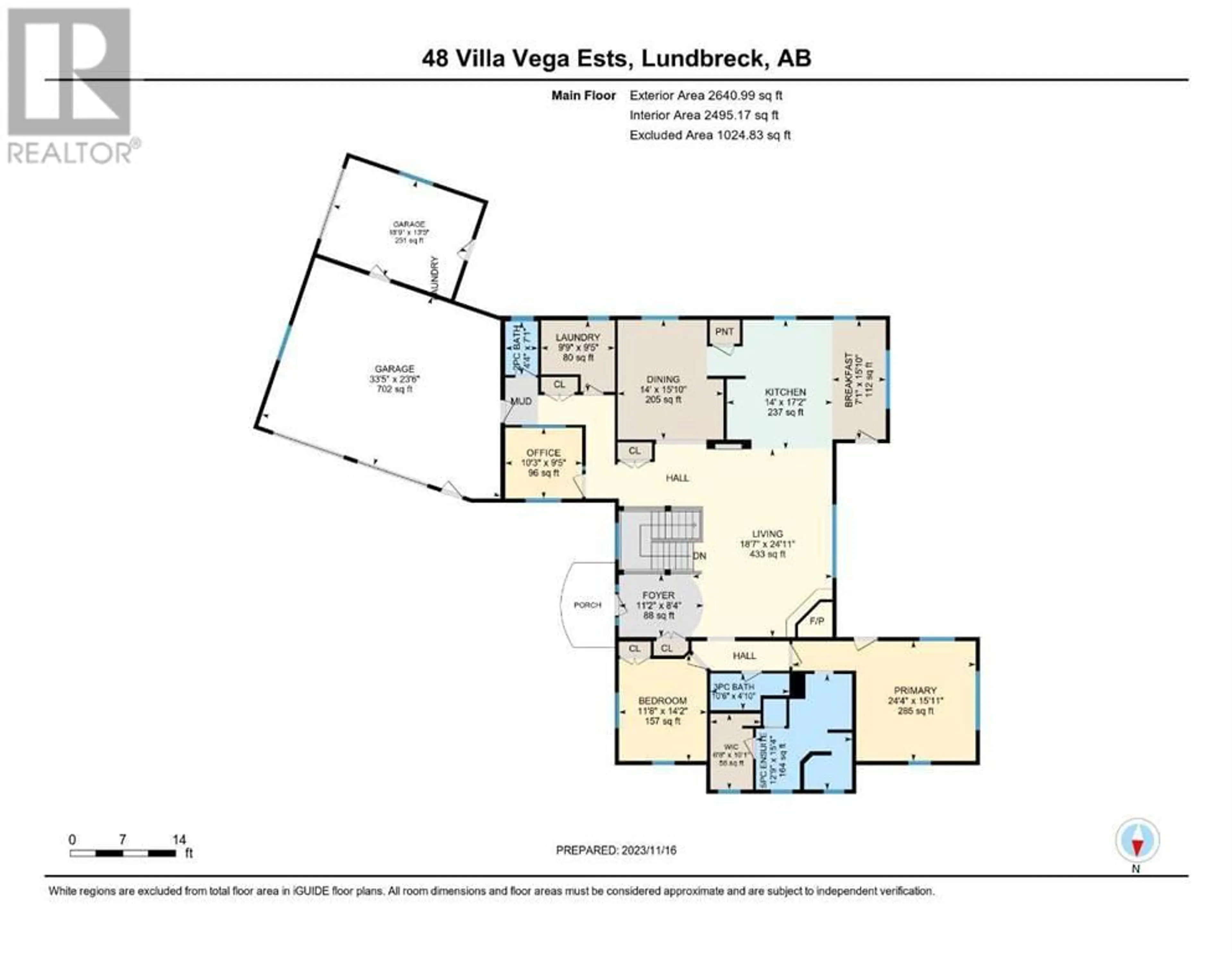 Floor plan for 48 Villa Vega Acres, Rural Pincher Creek No. 9, M.D. of Alberta T0K1H0