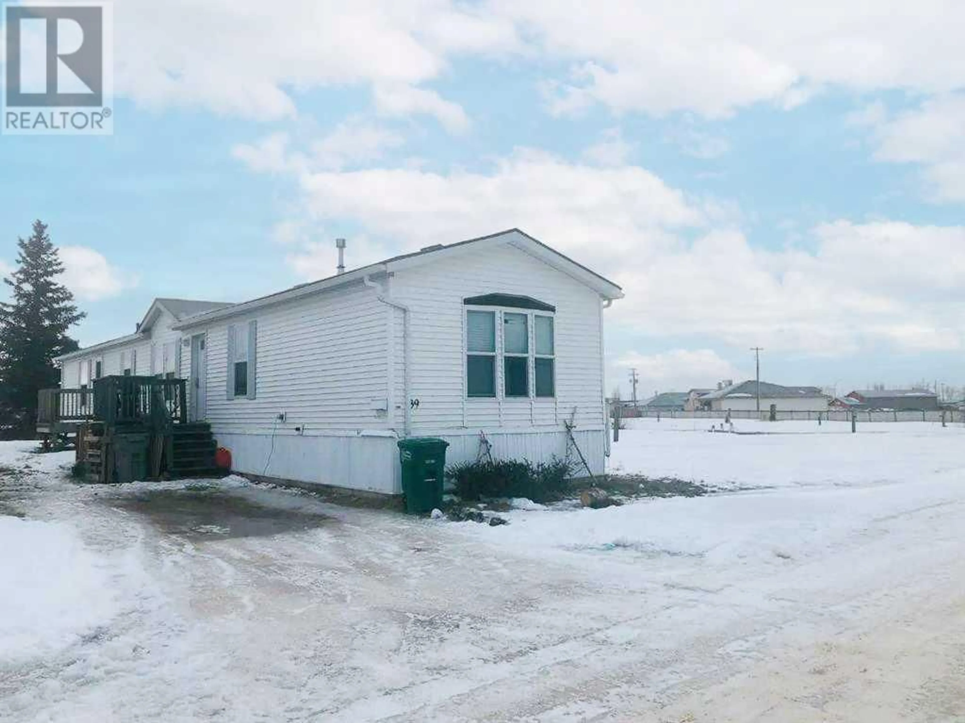 A pic from exterior of the house or condo for 39 Deerglen Trailer Park, High Level Alberta T0H1Z0