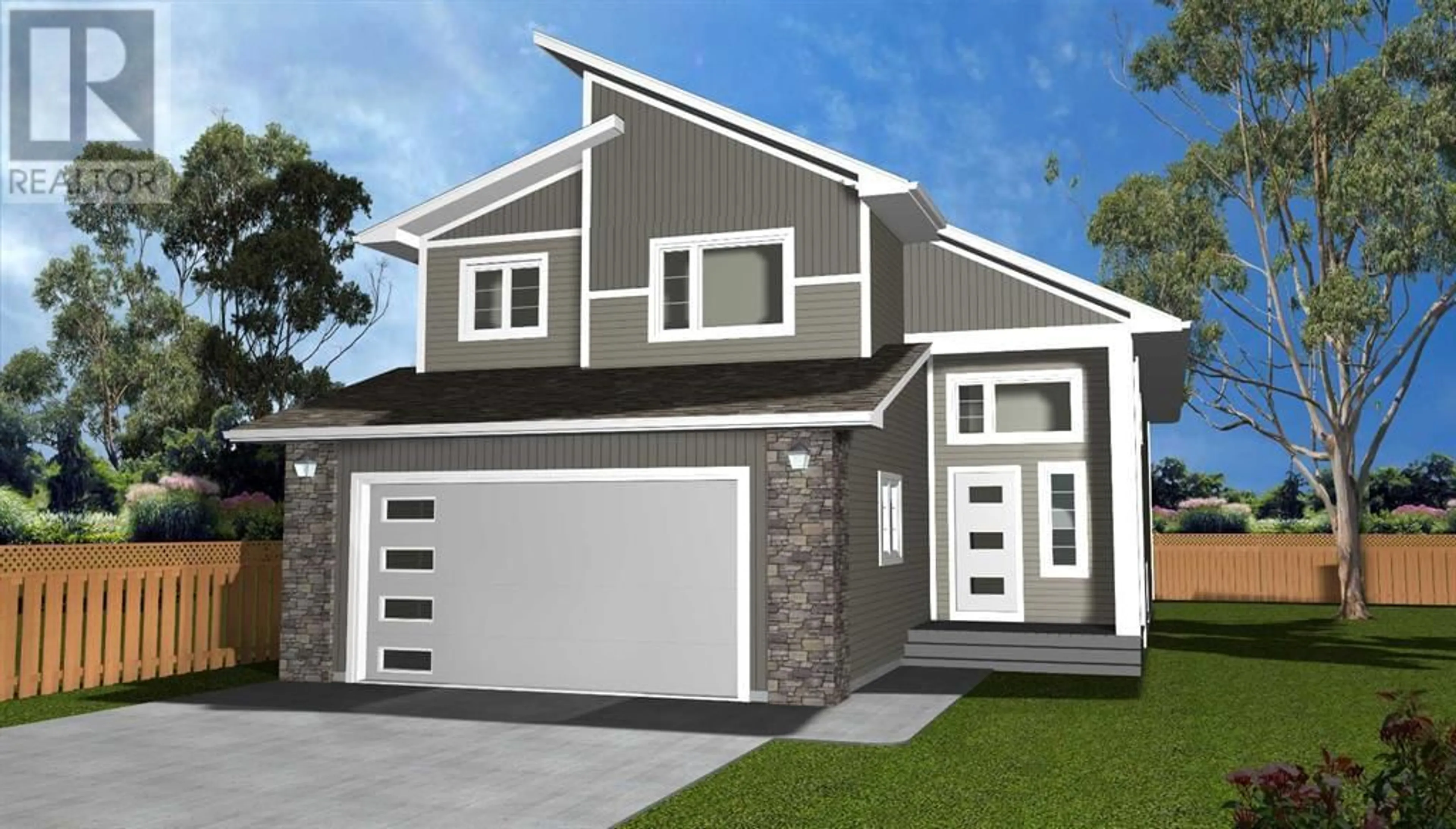 Home with vinyl exterior material for 6 Mackenzie Avenue, Lacombe Alberta T4L0A6