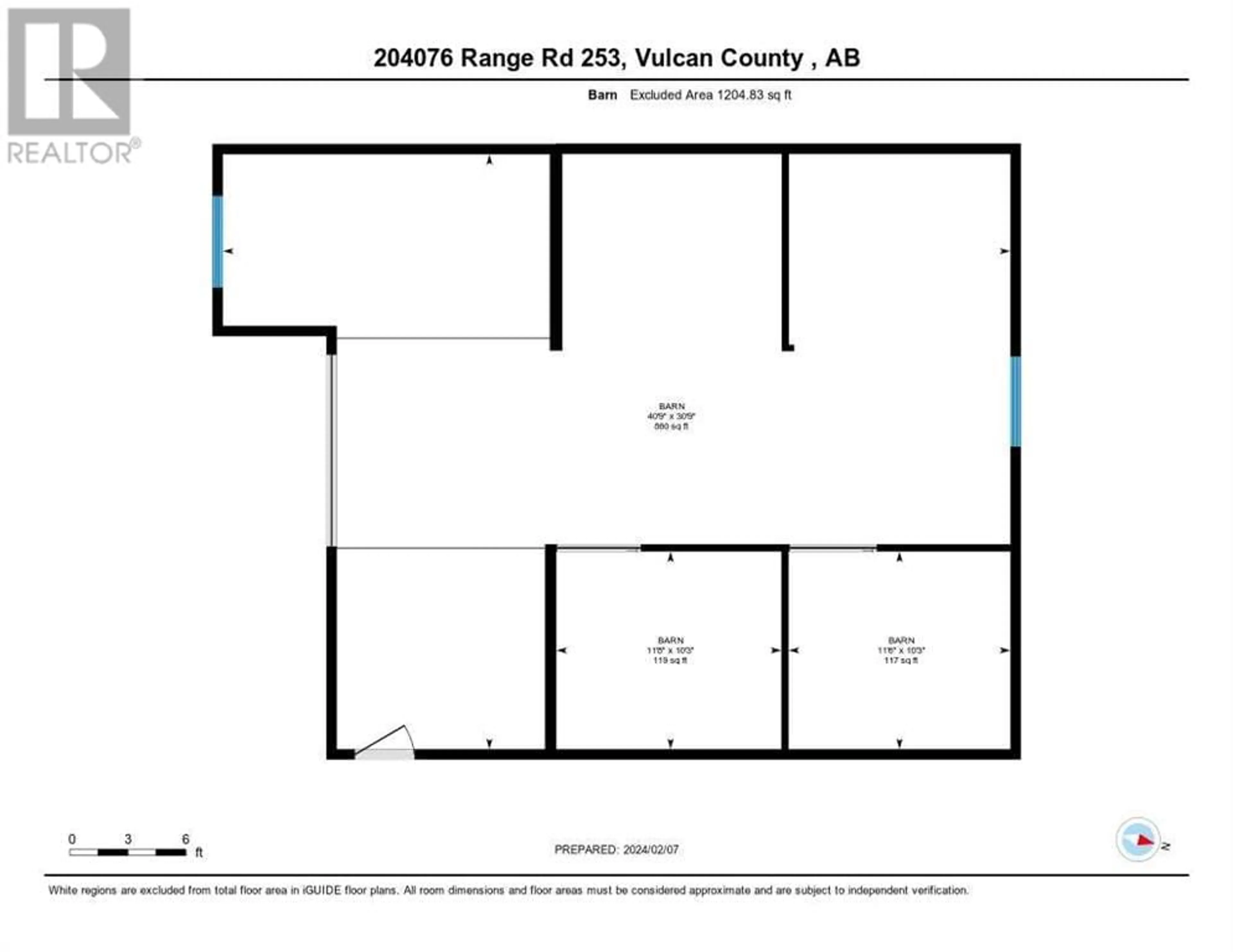 Floor plan for 204076 Range Road 253, Rural Vulcan County Alberta T0L1P0