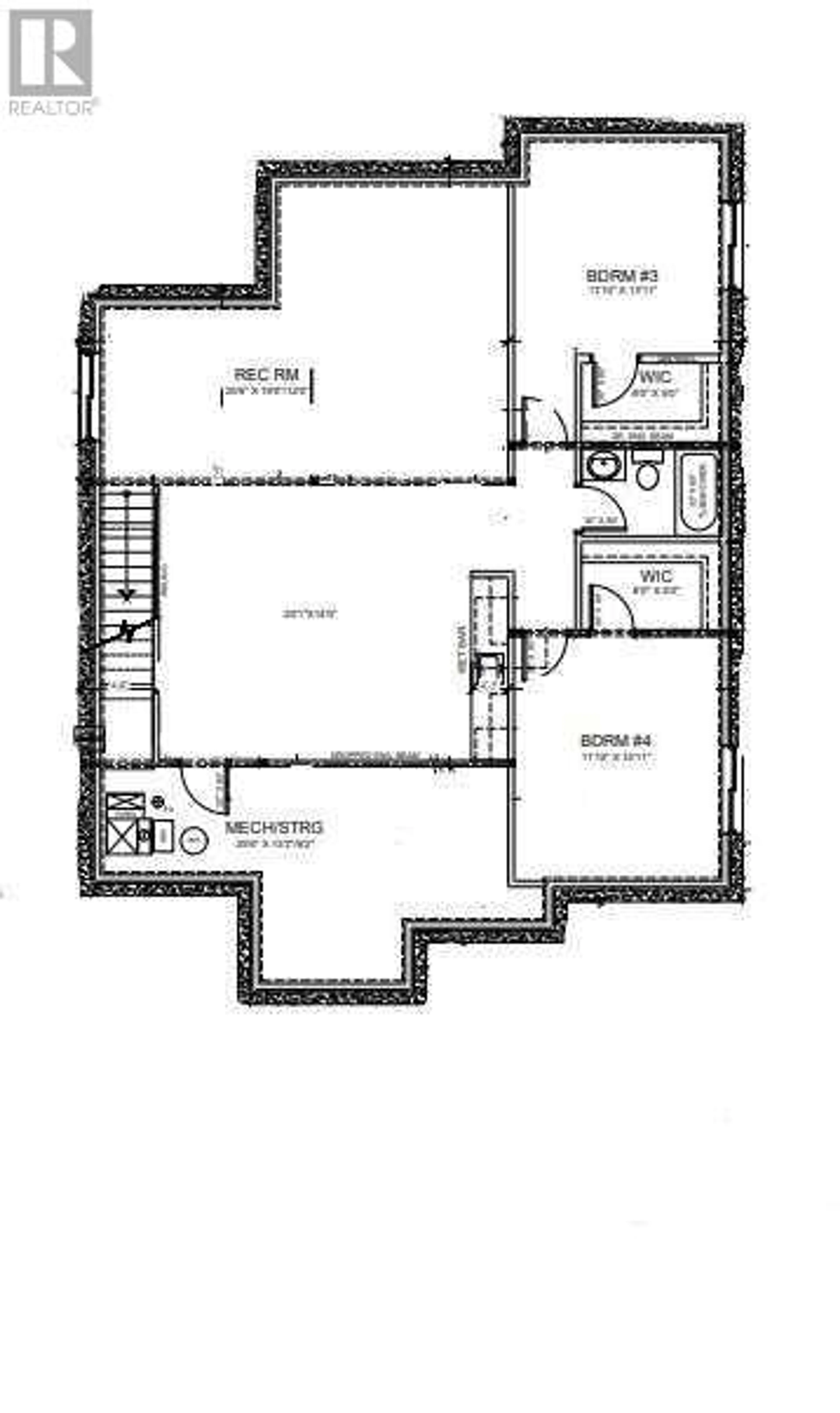 Floor plan for 689 Murifield Crescent, Lyalta Alberta T0J1Y1