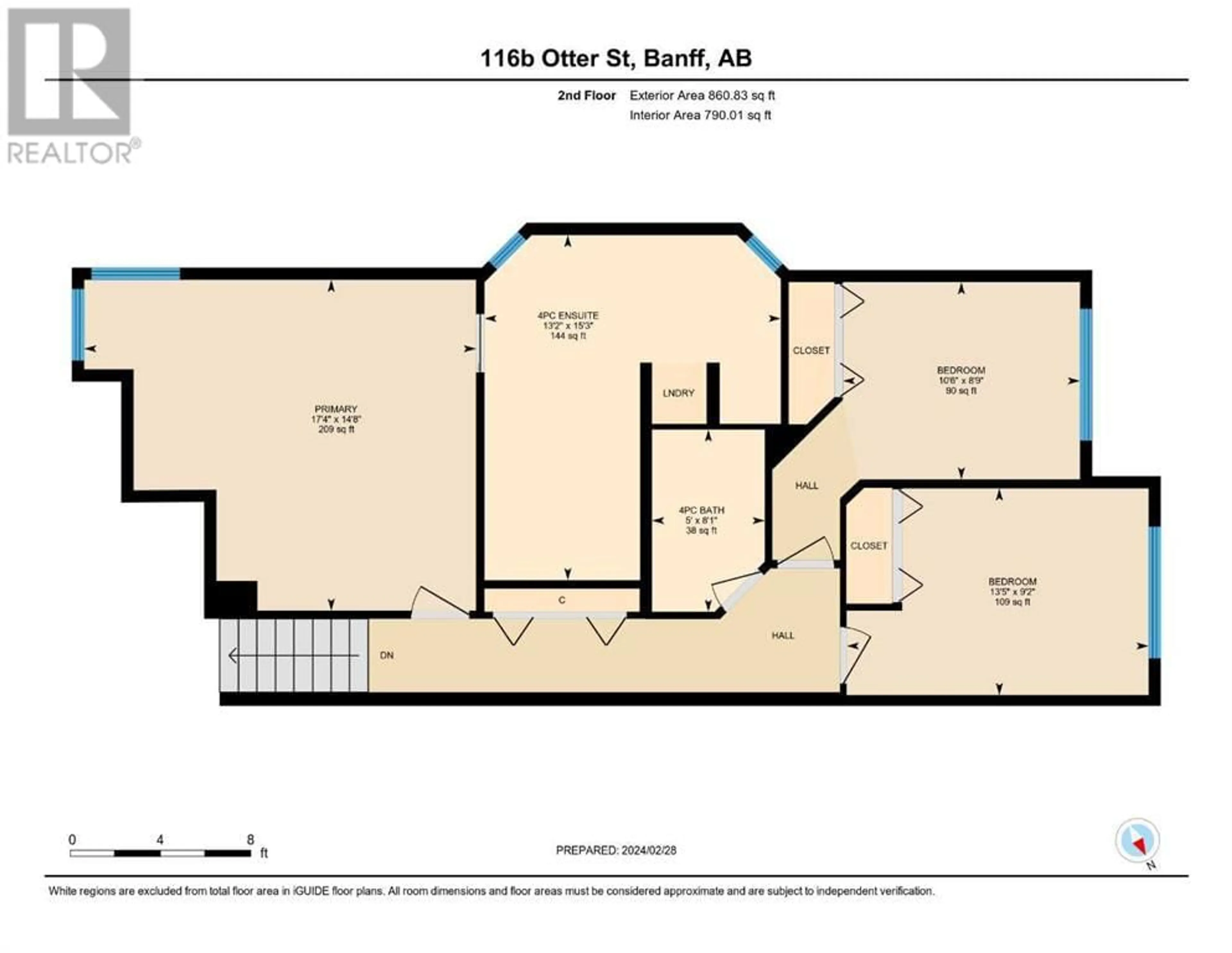 Floor plan for B 116 Otter Street, Banff Alberta T1L1A2