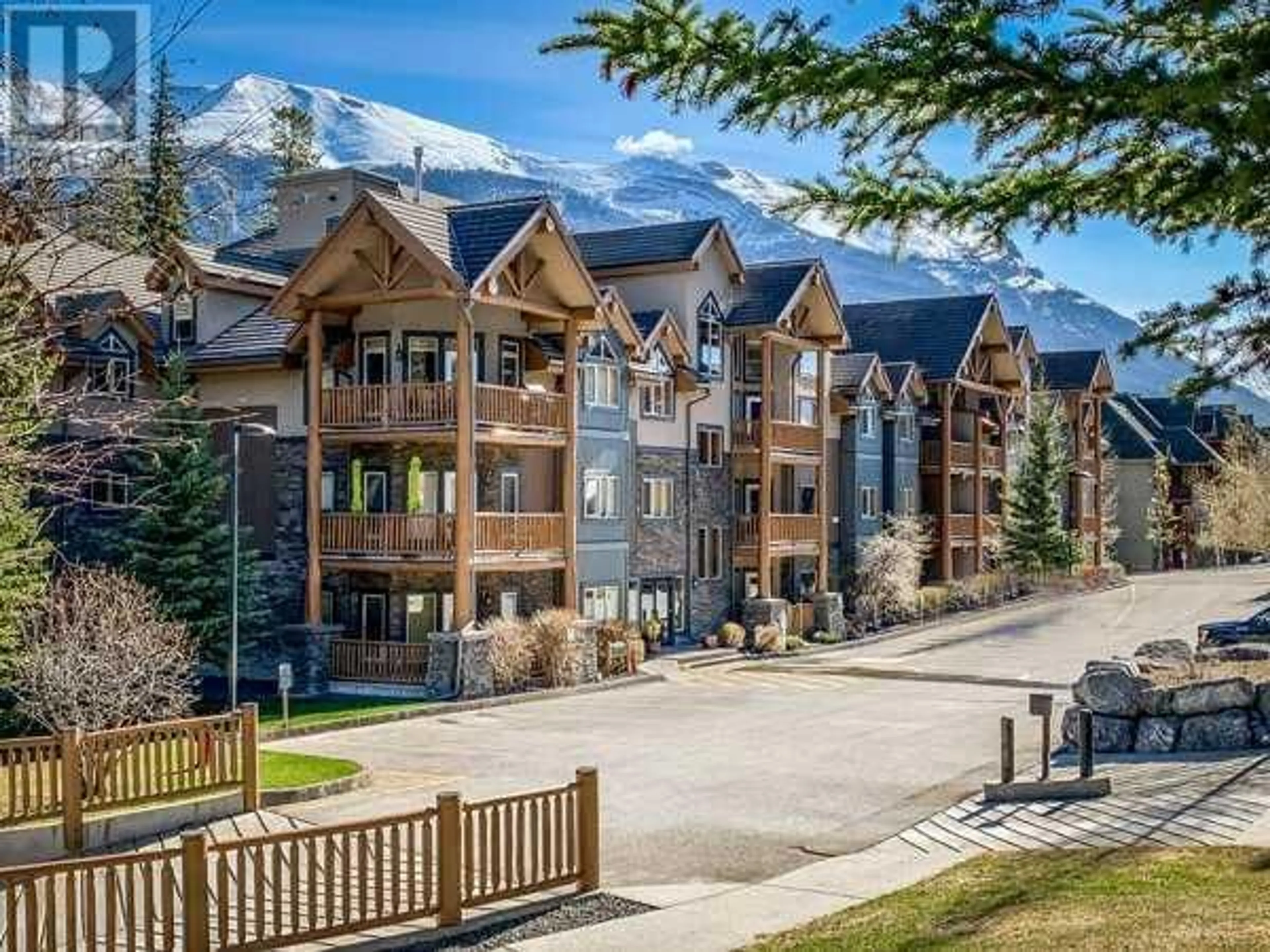 A pic from exterior of the house or condo for 119 175 Crossbow Place, Canmore Alberta T1W3H7
