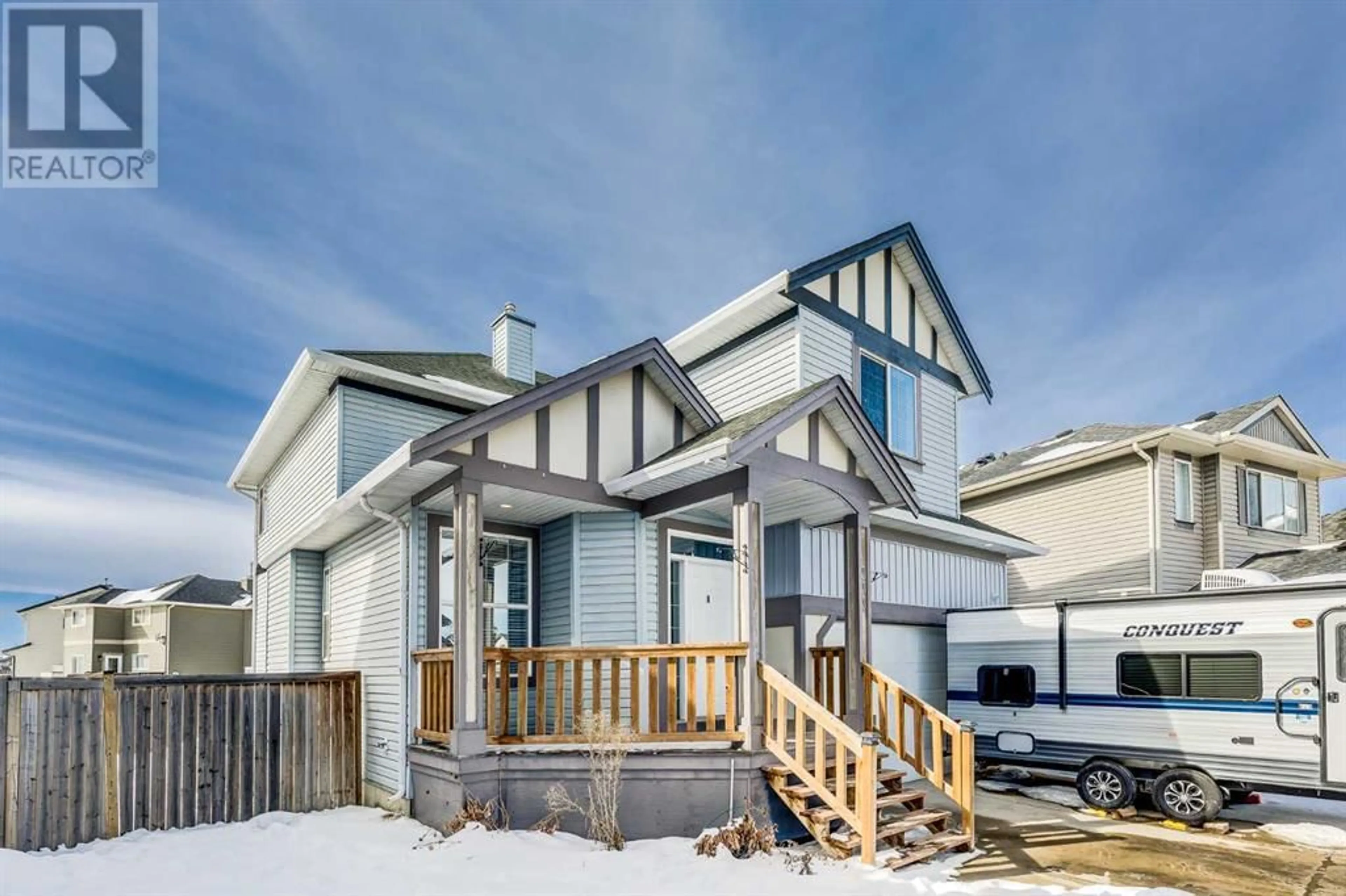 Frontside or backside of a home for 333 Bayside Place SW, Airdrie Alberta T4B2X5