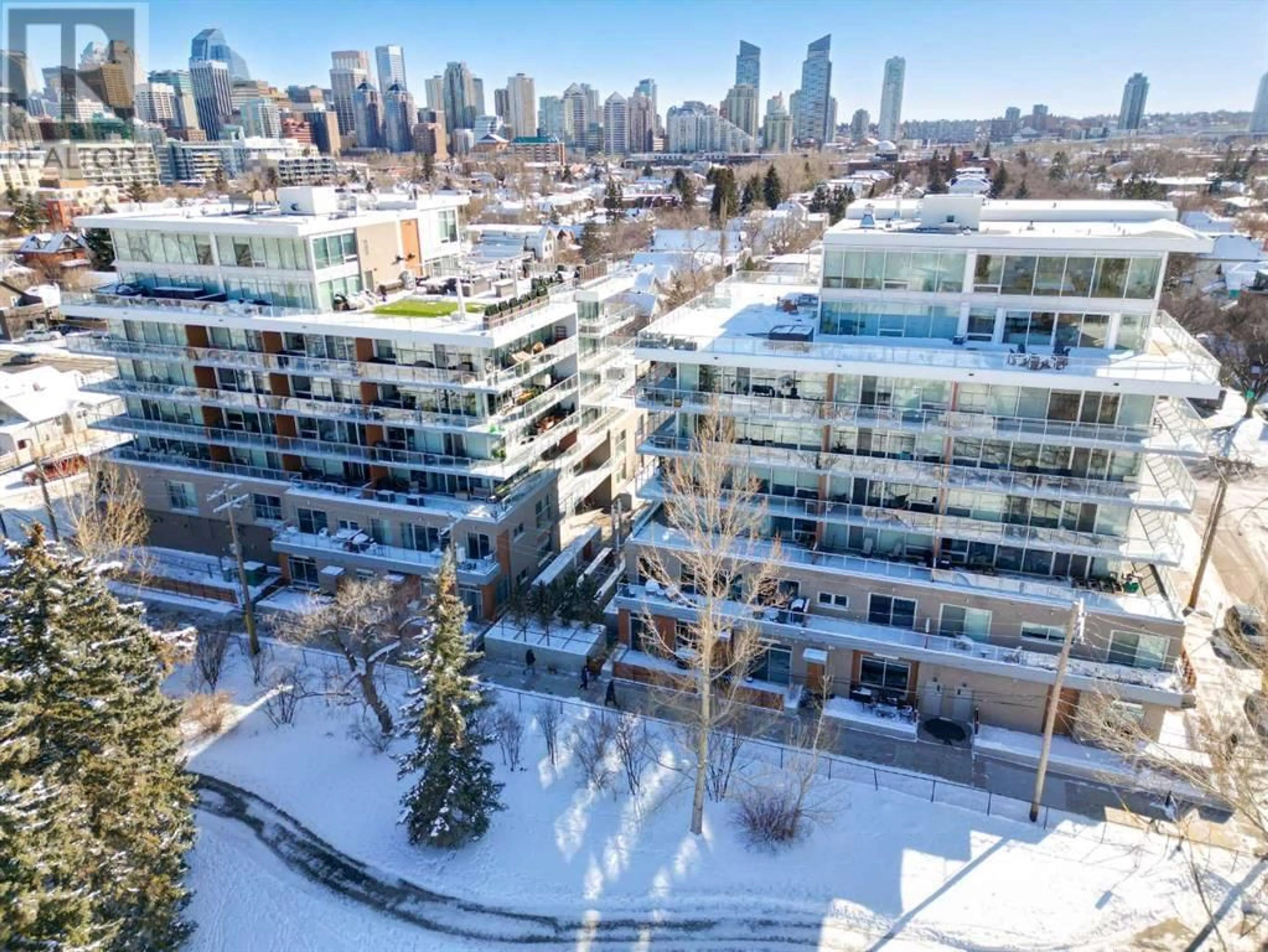 A pic from exterior of the house or condo for 2101 1234 5 Avenue NW, Calgary Alberta T2N0R9