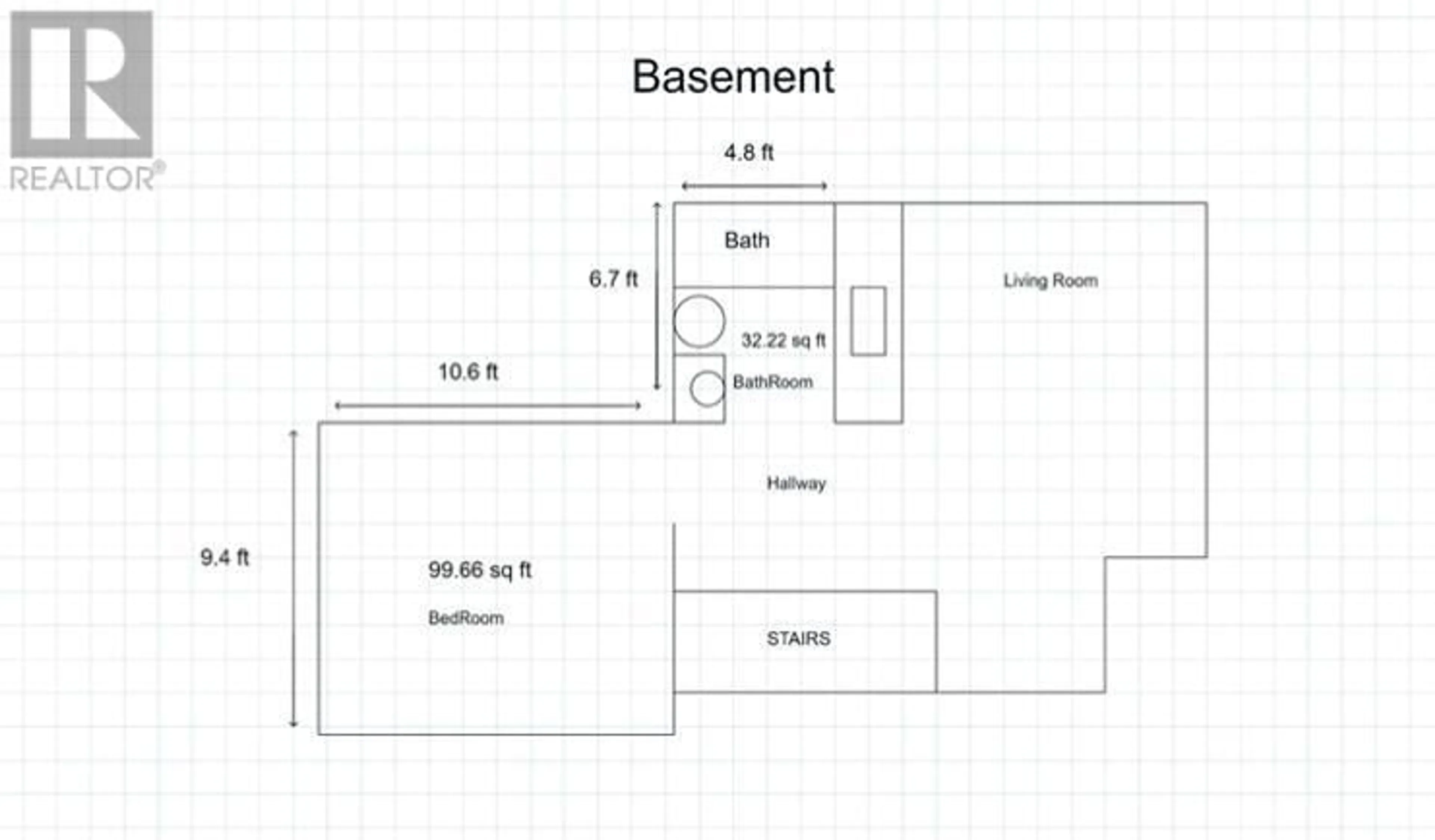 Floor plan for 5401 54 Street NE, Calgary Alberta T3J1C5