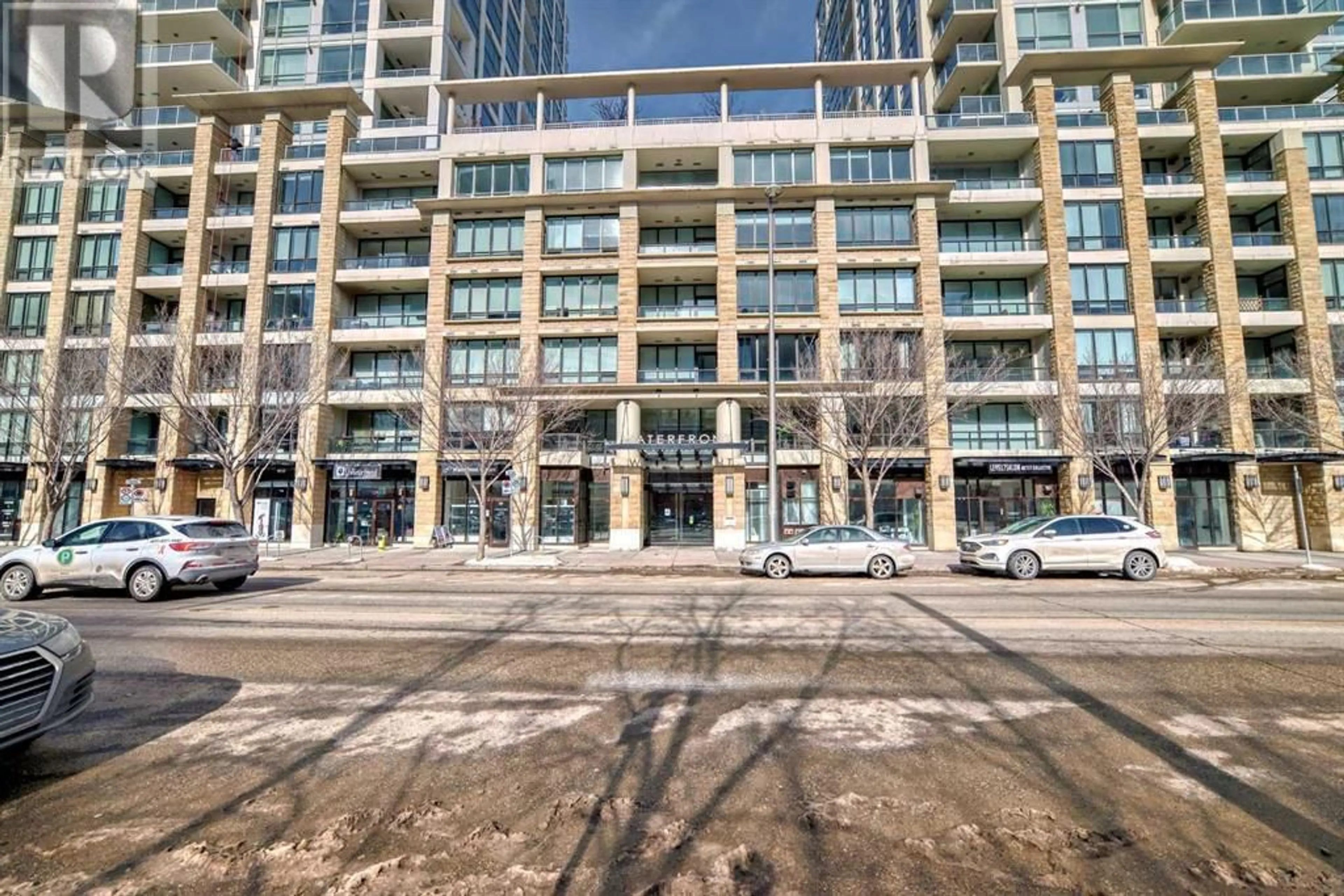 A pic from exterior of the house or condo for 238 222 Riverfront Avenue SW, Calgary Alberta T2P0X2