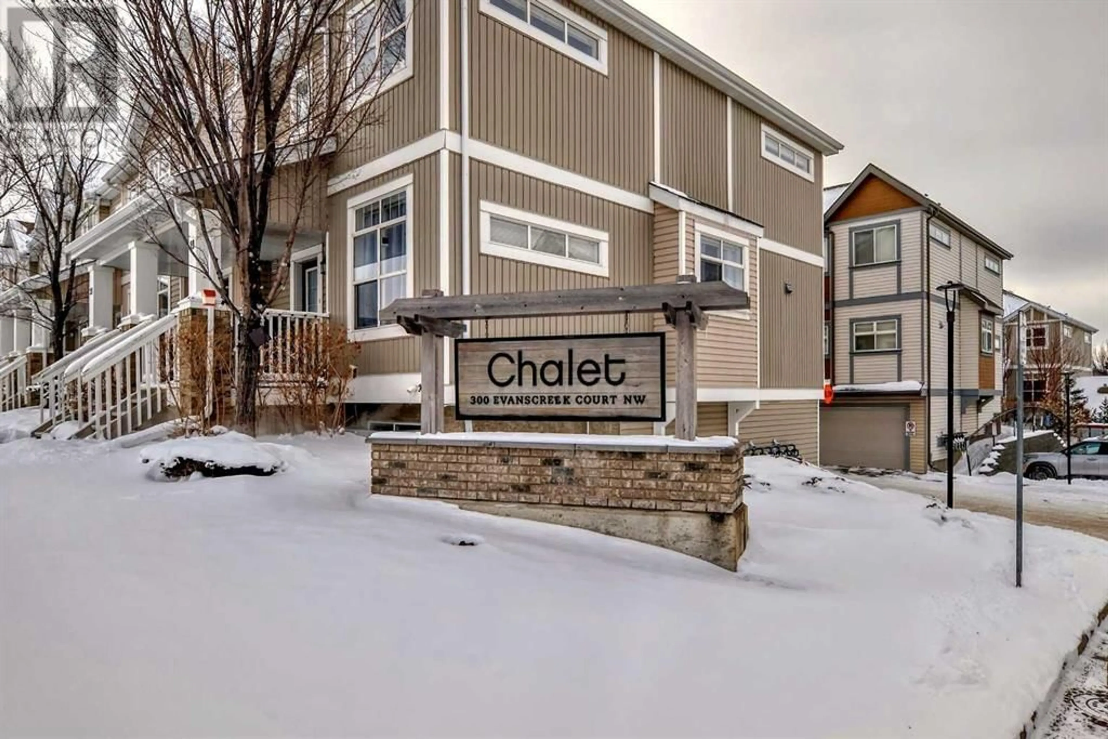 A pic from exterior of the house or condo for 22 300 Evanscreek Court NW, Calgary Alberta T3P0B6