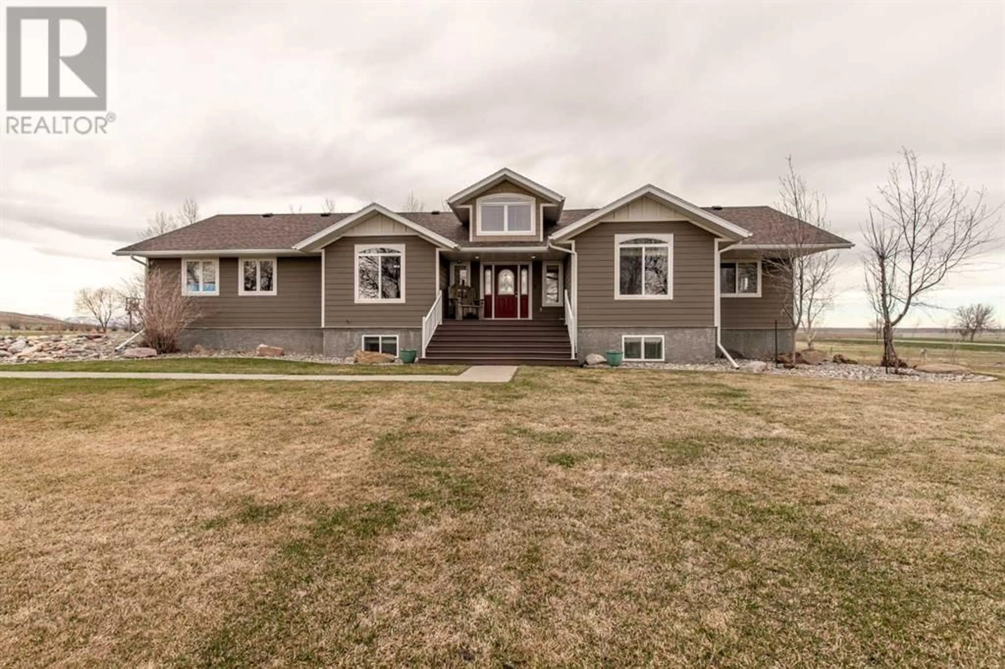 Frontside or backside of a home for 280025 Twp Rd 43, Rural Cardston County Alberta T0K1E0