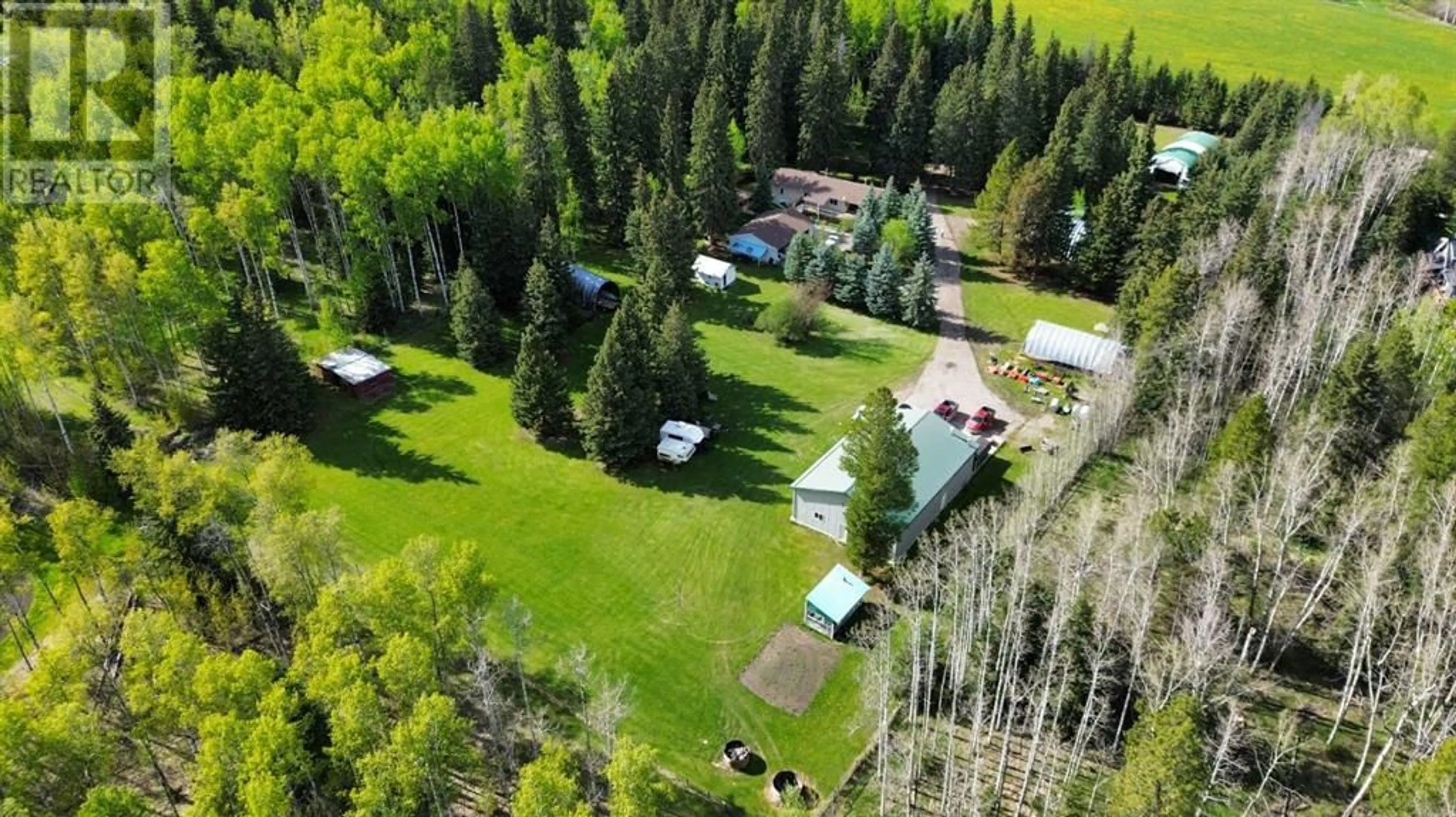 Outside view for 25 COUNTRY MEADOWS Drive, Rural Clearwater County Alberta T4T1A4
