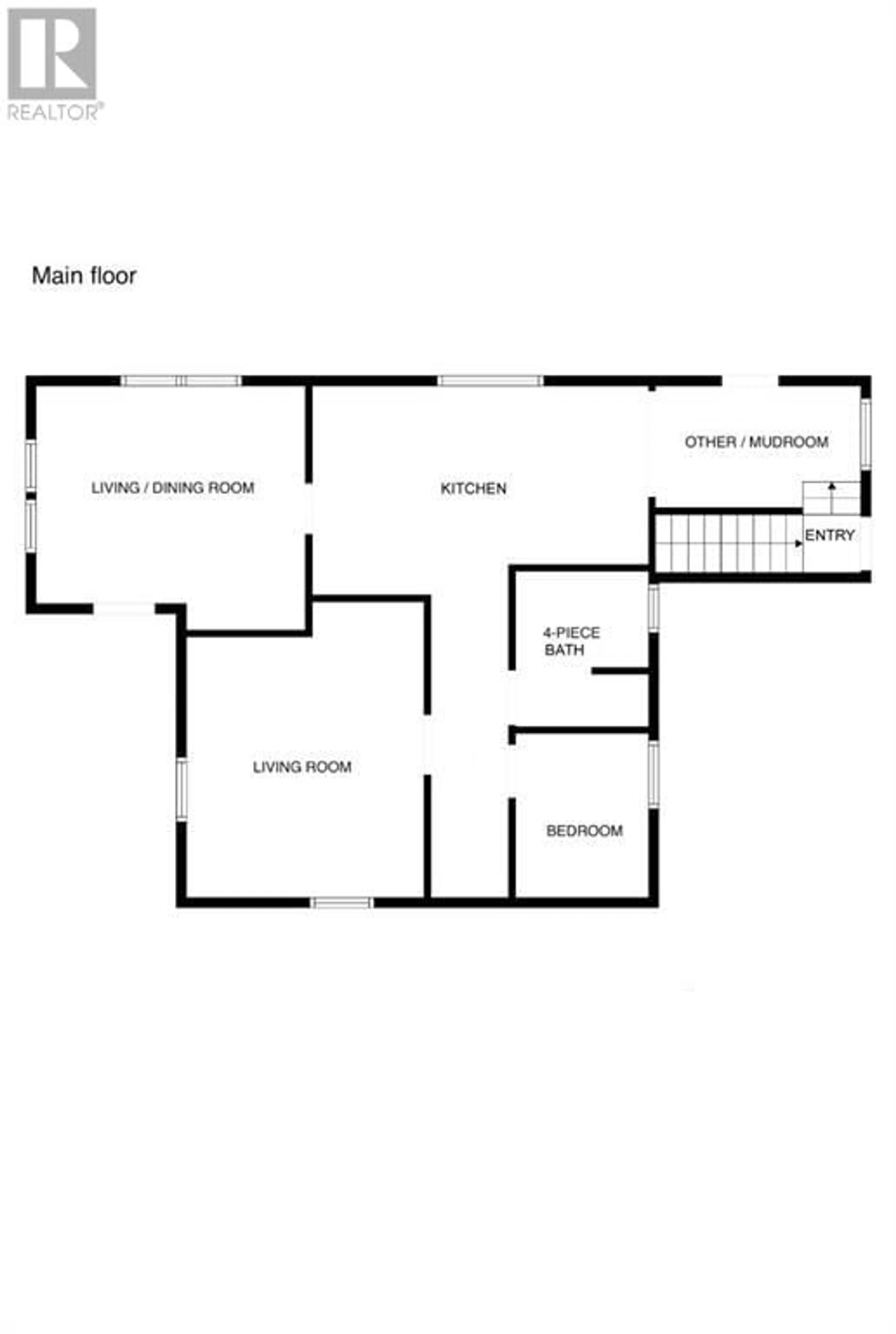 Floor plan for 110 HWY 899 NORTH, Ribstone Alberta T0B0V0