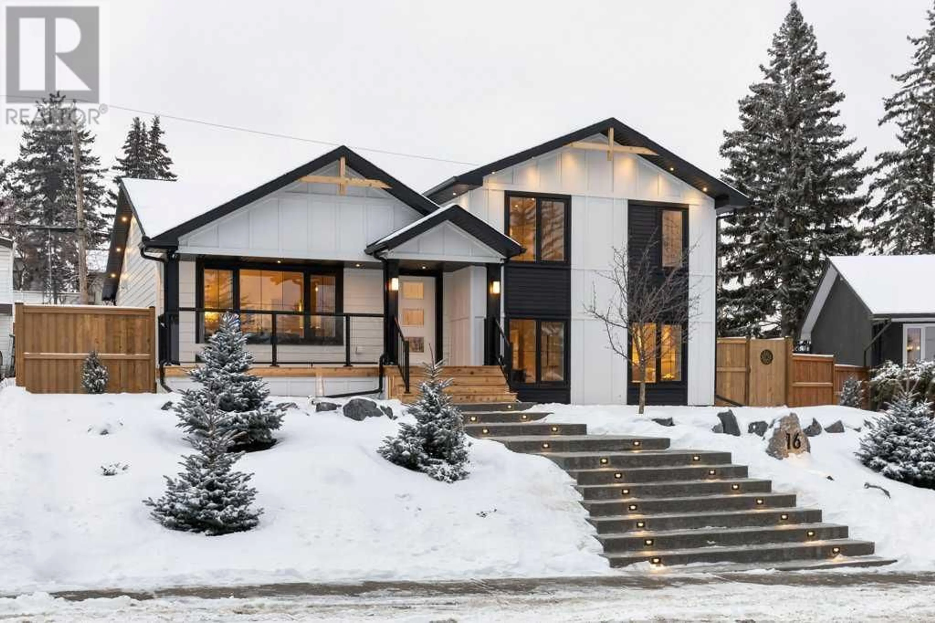Frontside or backside of a home for 16 Calandar Road NW, Calgary Alberta T2L0P6