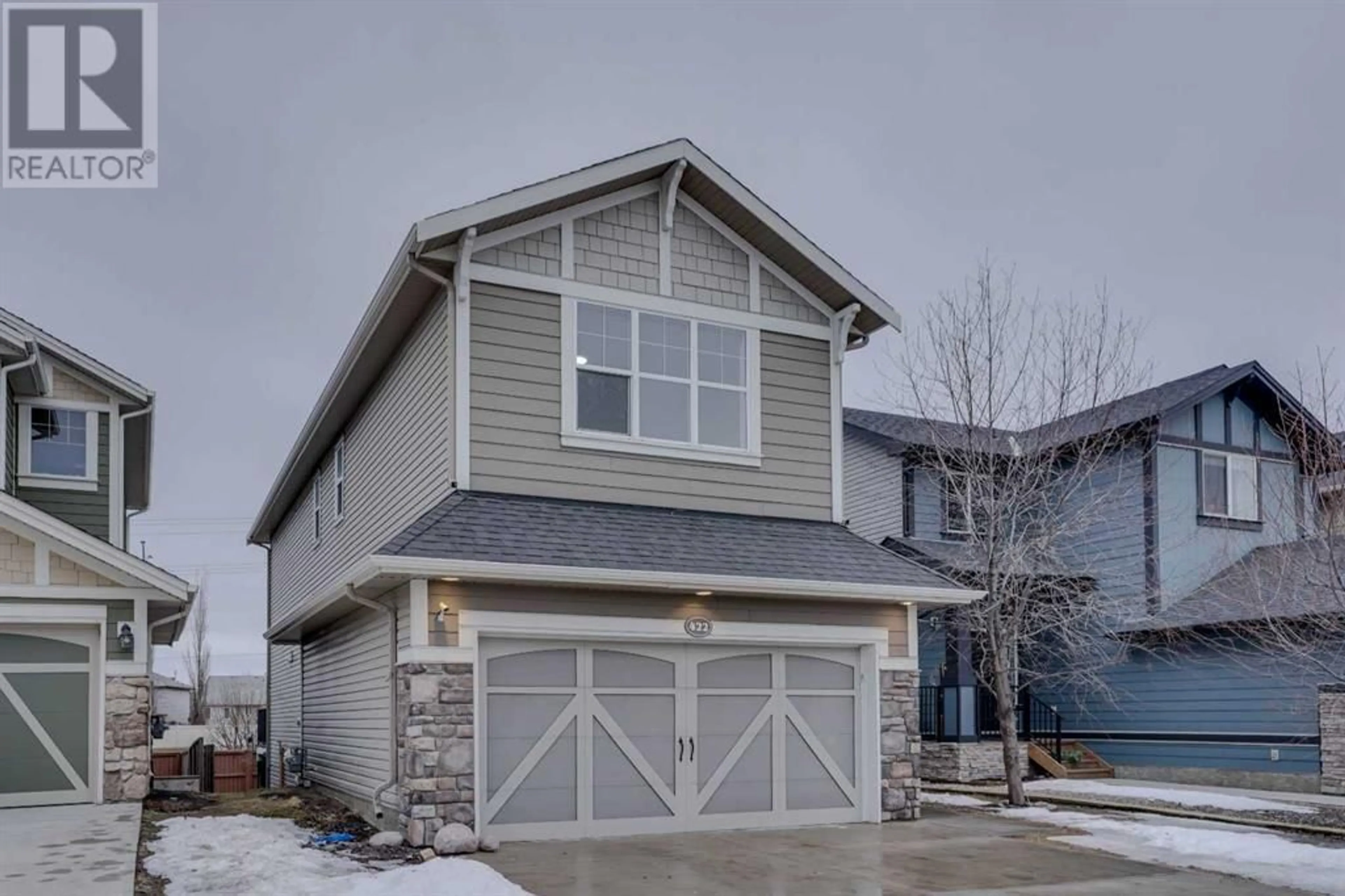 Frontside or backside of a home for 422 Williamstown Green NW, Airdrie Alberta T4B0T2