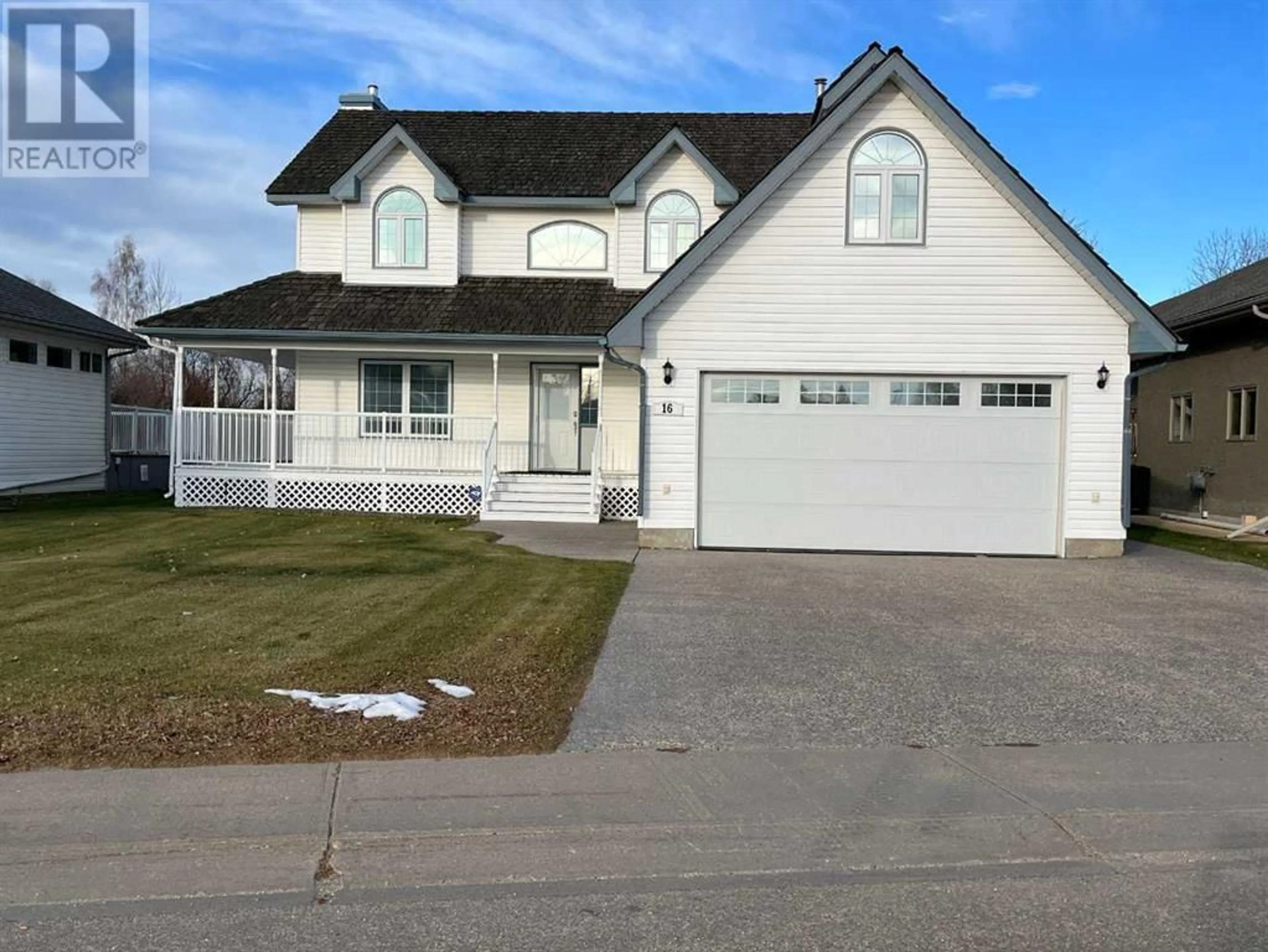 Frontside or backside of a home for 16 Springwood  NE, Slave Lake Alberta T0G2A2