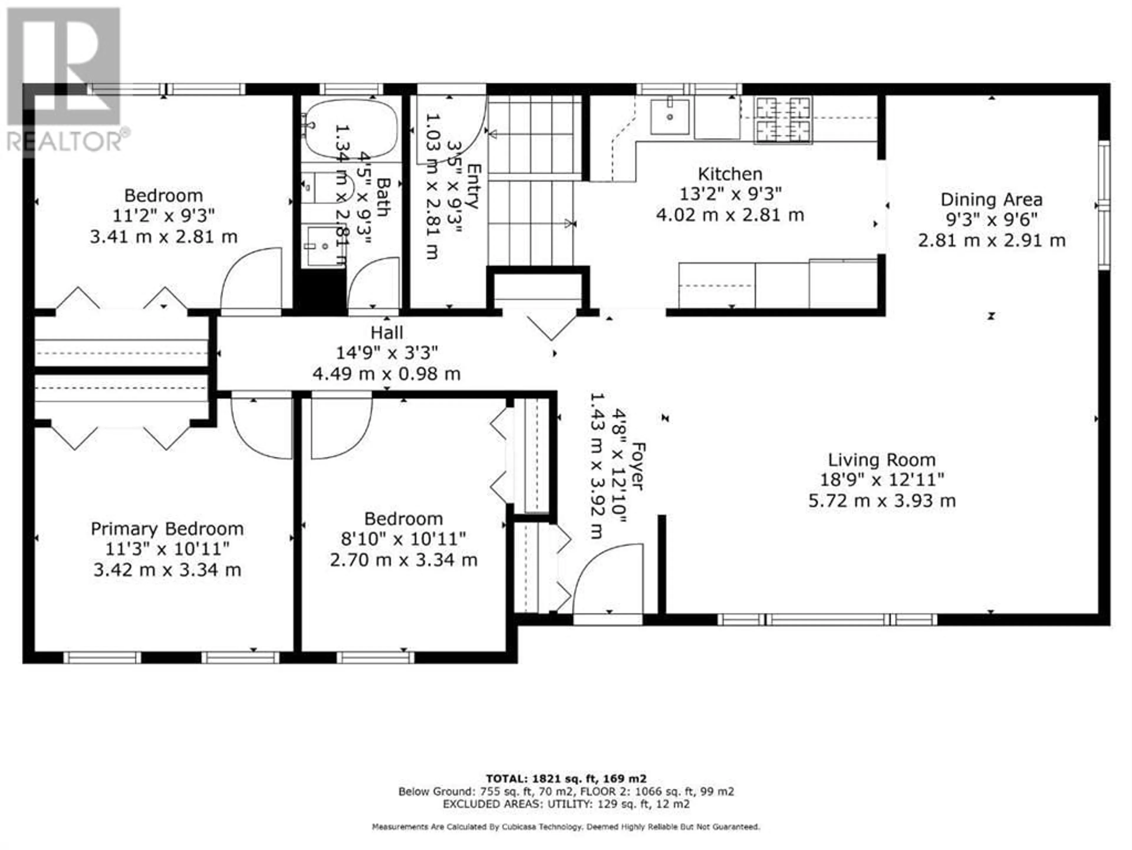 Floor plan for 513 Hammond Drive S, Fox Creek Alberta T0H1P0