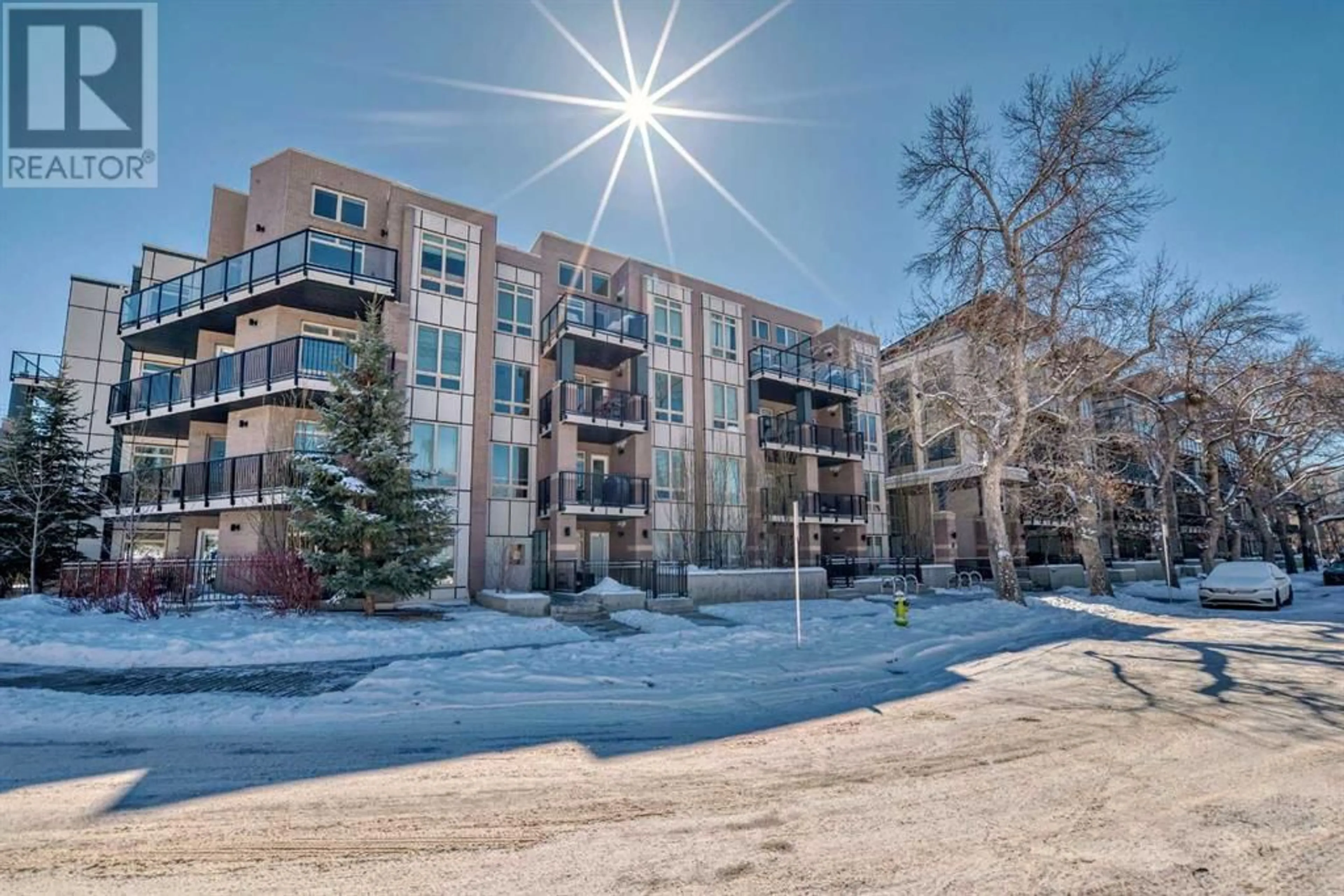 A pic from exterior of the house or condo for 108 823 5 Avenue NW, Calgary Alberta T2N1V1