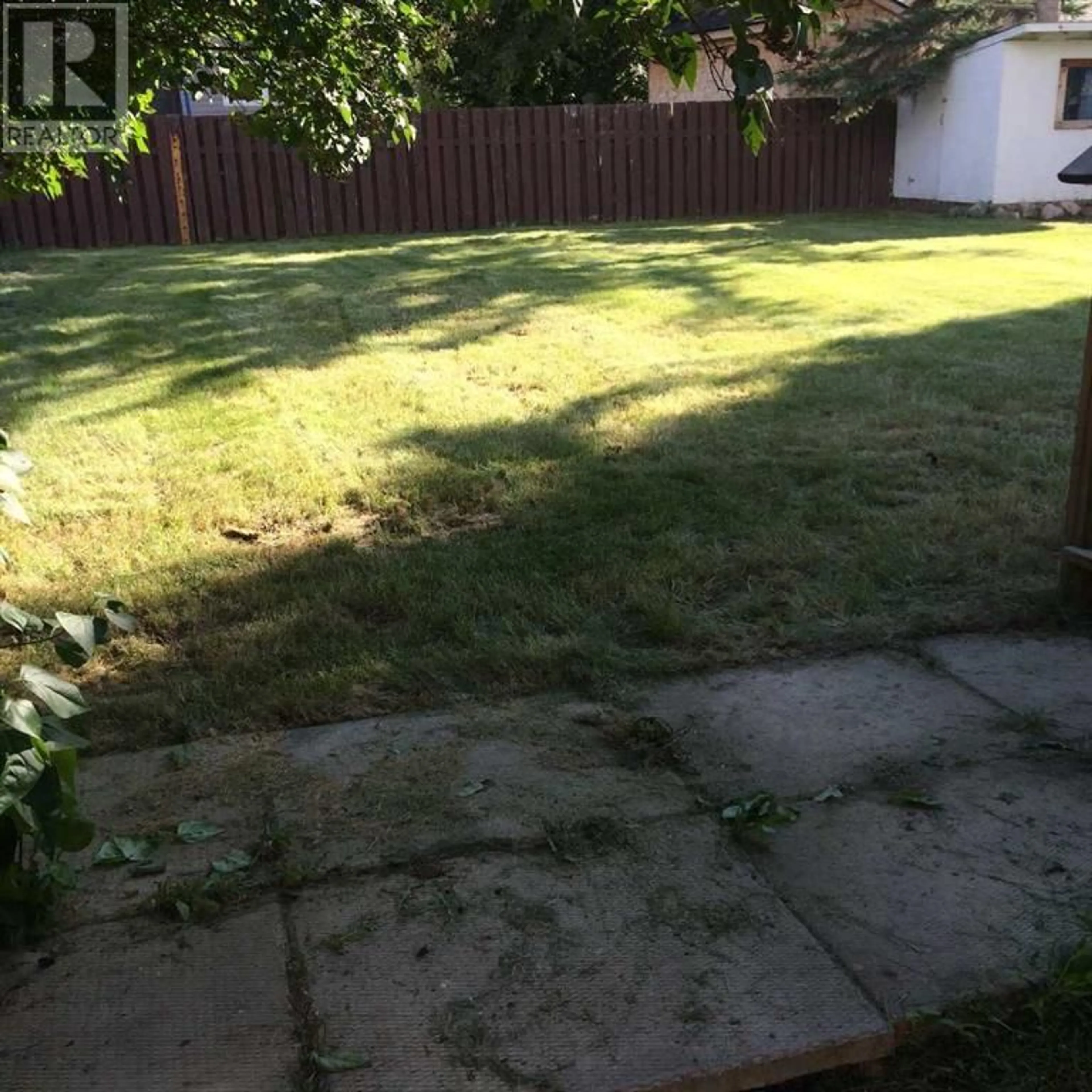 Fenced yard for 9617 81 Avenue, Peace River Alberta T8S1A7