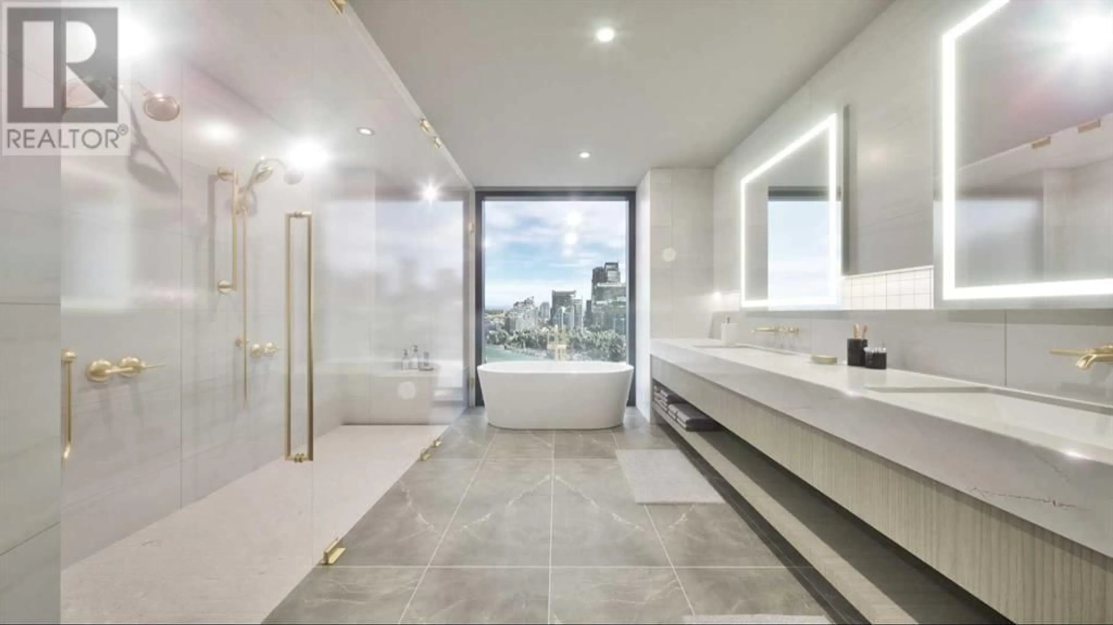 Bathroom for 605 100 10A Street NW, Calgary Alberta T2N4T3