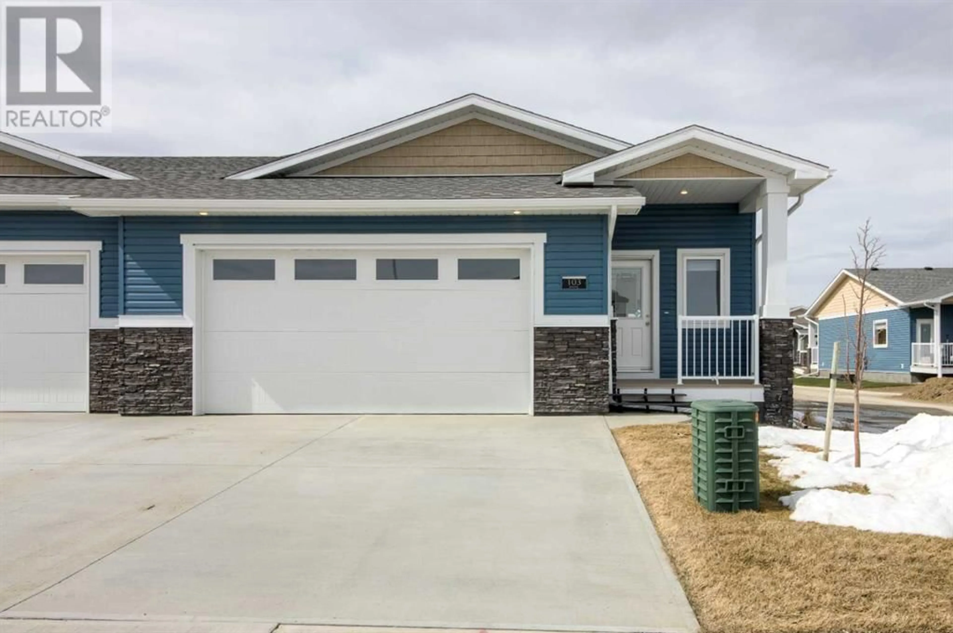 Home with vinyl exterior material for 103 1940 Parkside Way, Coaldale Alberta T1M1M6