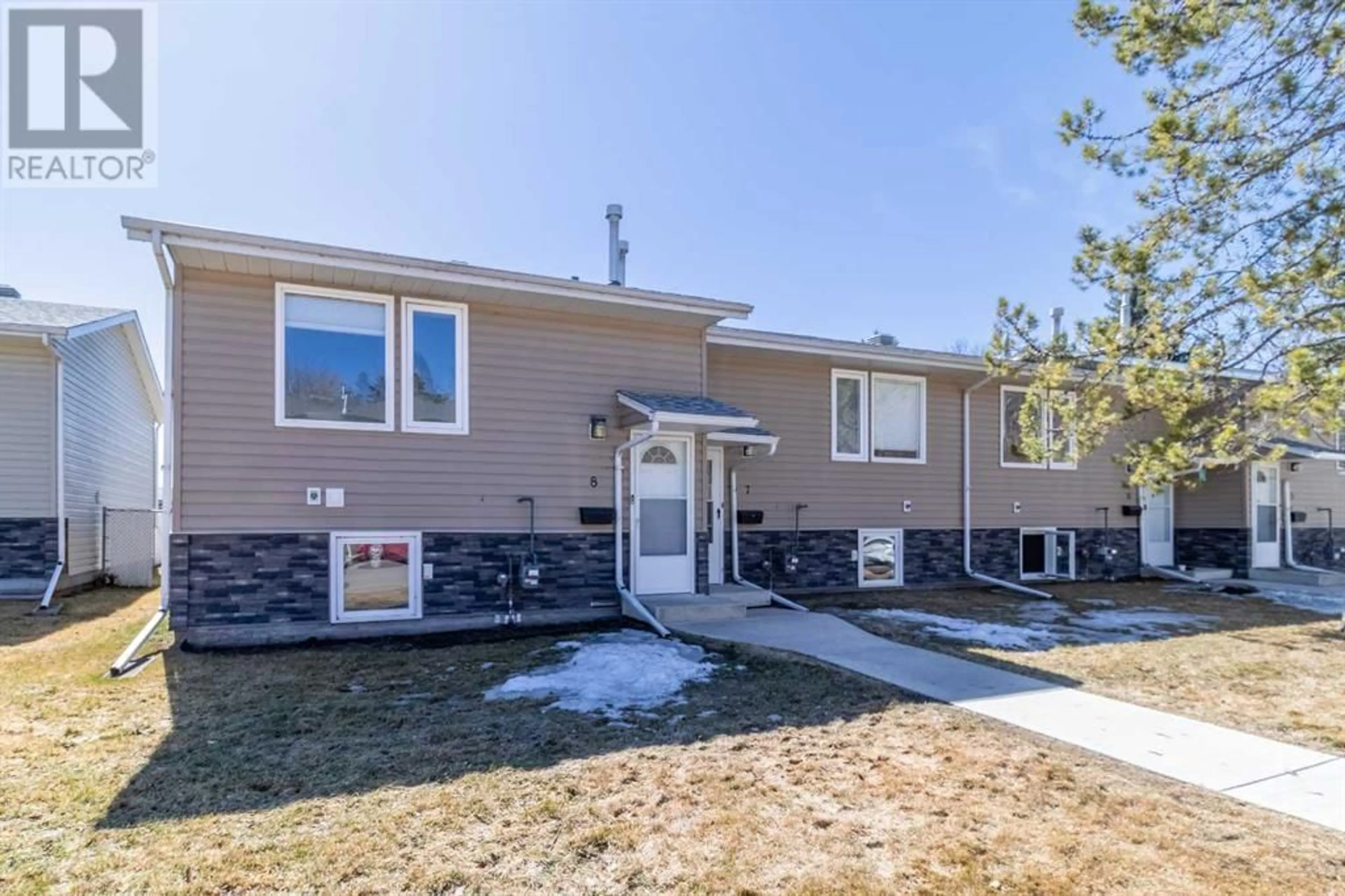 A pic from exterior of the house or condo for 8 5943 60A Street, Red Deer Alberta T4N6A4