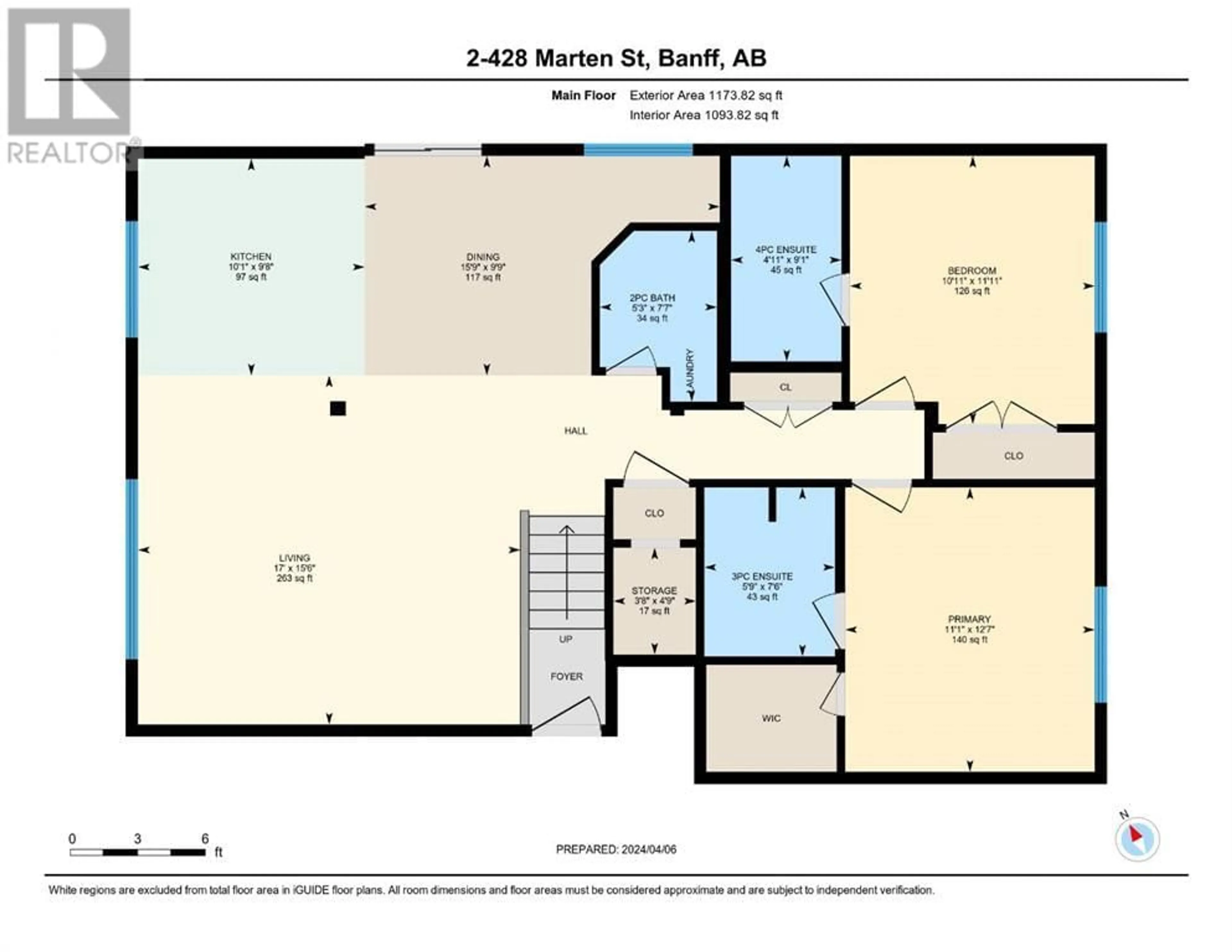 Floor plan for 14 428 Marten Street, Banff Alberta T1L1E8