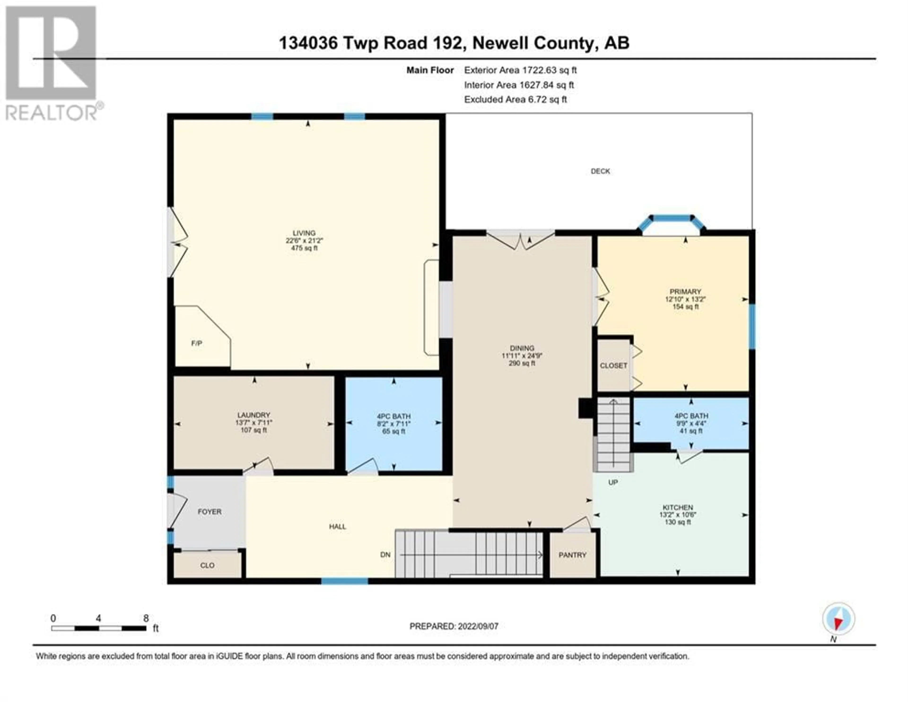 Floor plan for 134036 TWP RD 192, Rural Newell, County of Alberta T1R1B7