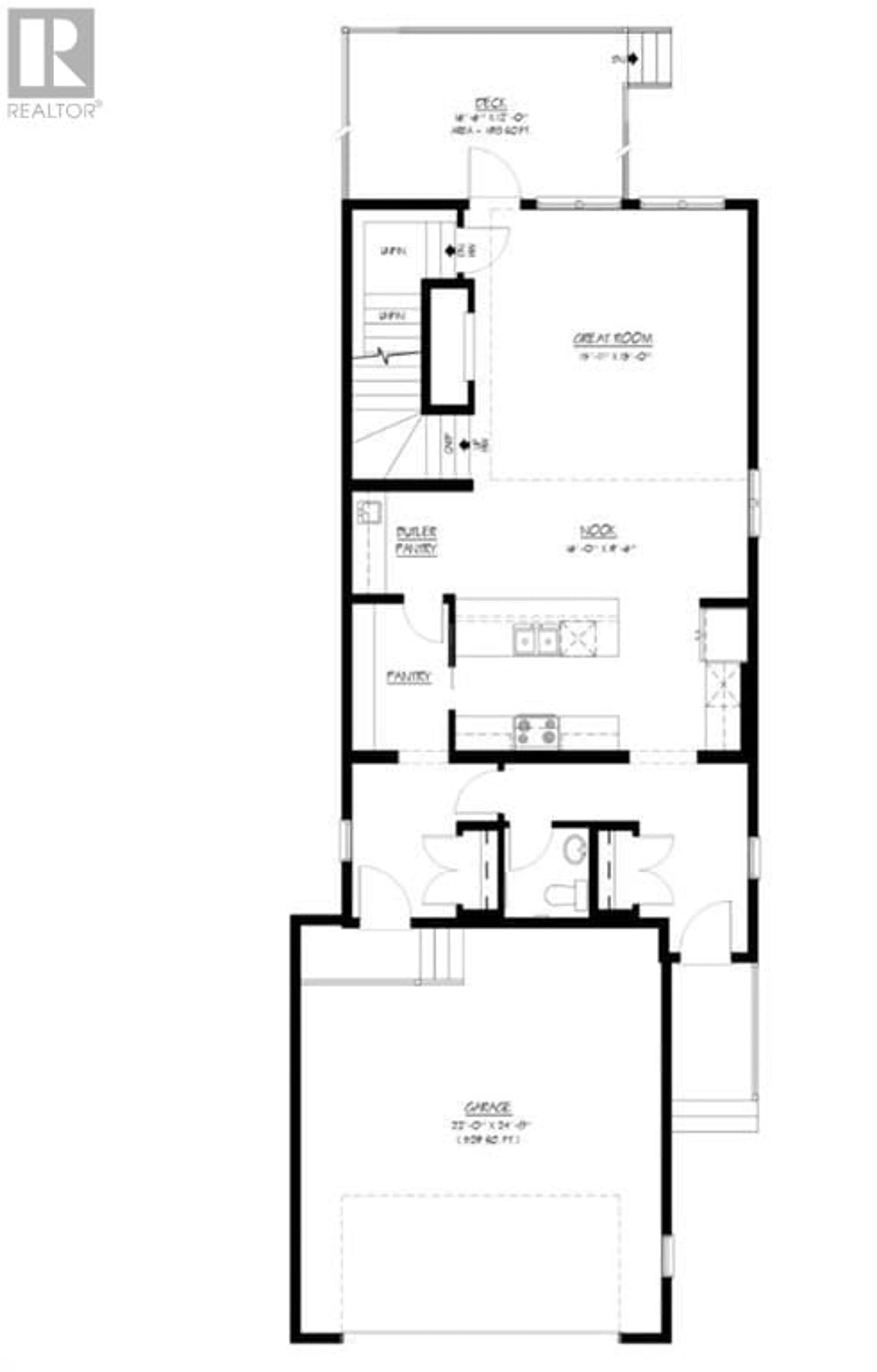 Floor plan for 62 Larkspur Bend, Okotoks Alberta T1S3K7