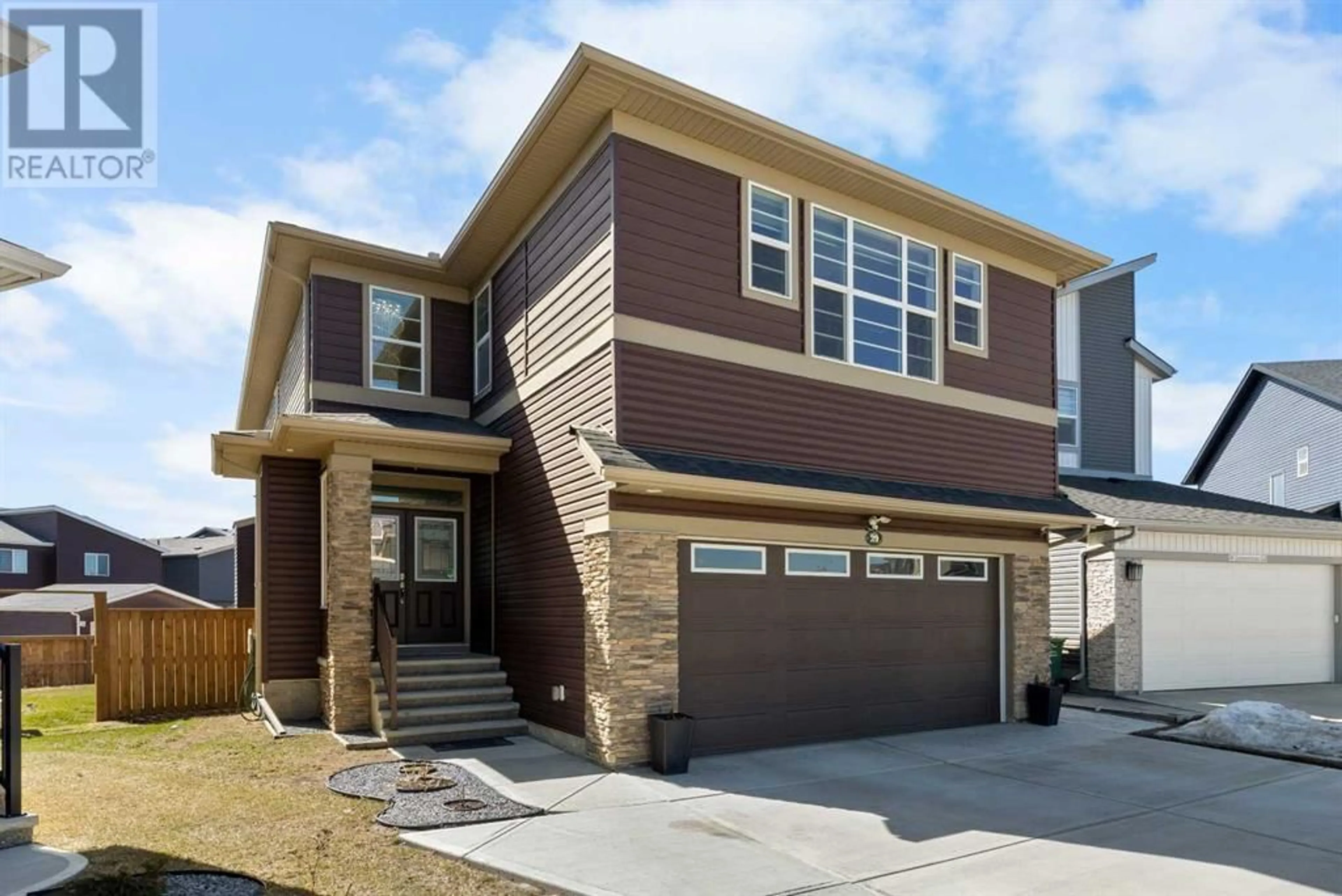 Home with brick exterior material for 39 Cornerstone Gardens NE, Calgary Alberta T3N1R6