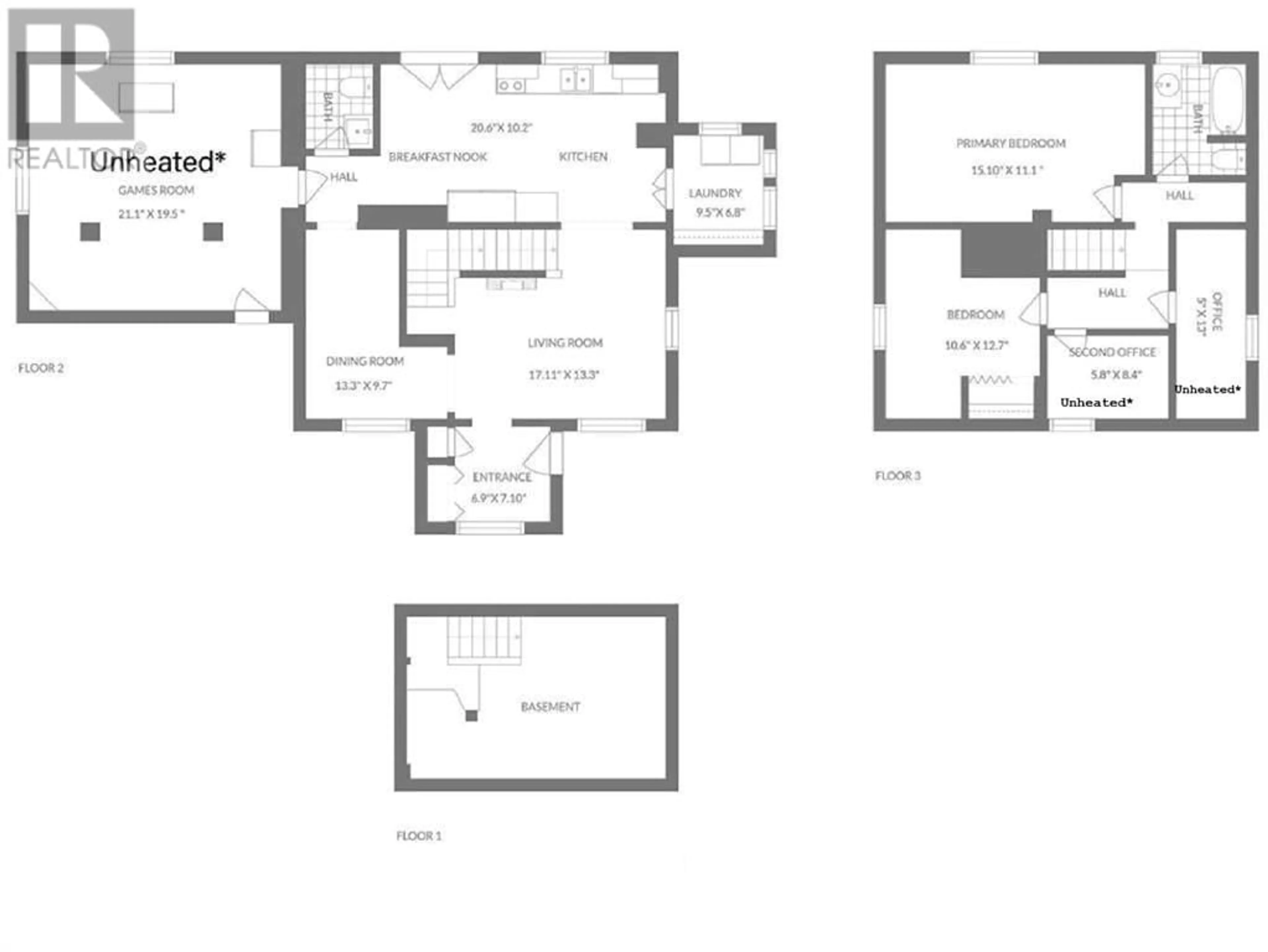 Floor plan for 4818 50 Street, Sedgewick Alberta T0B4C0