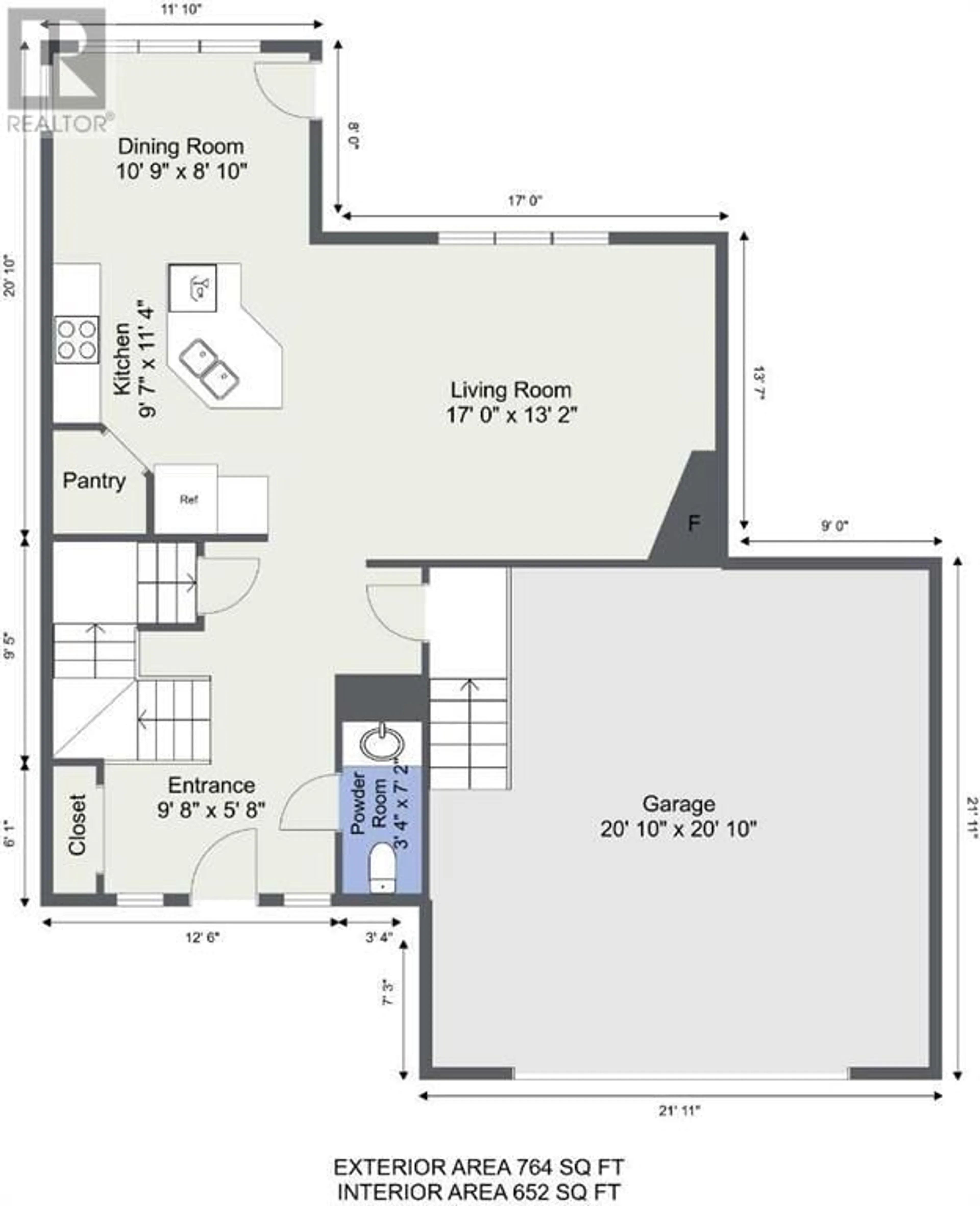 Floor plan for 4923 Southlands Drive SE, Medicine Hat Alberta T1B0C1