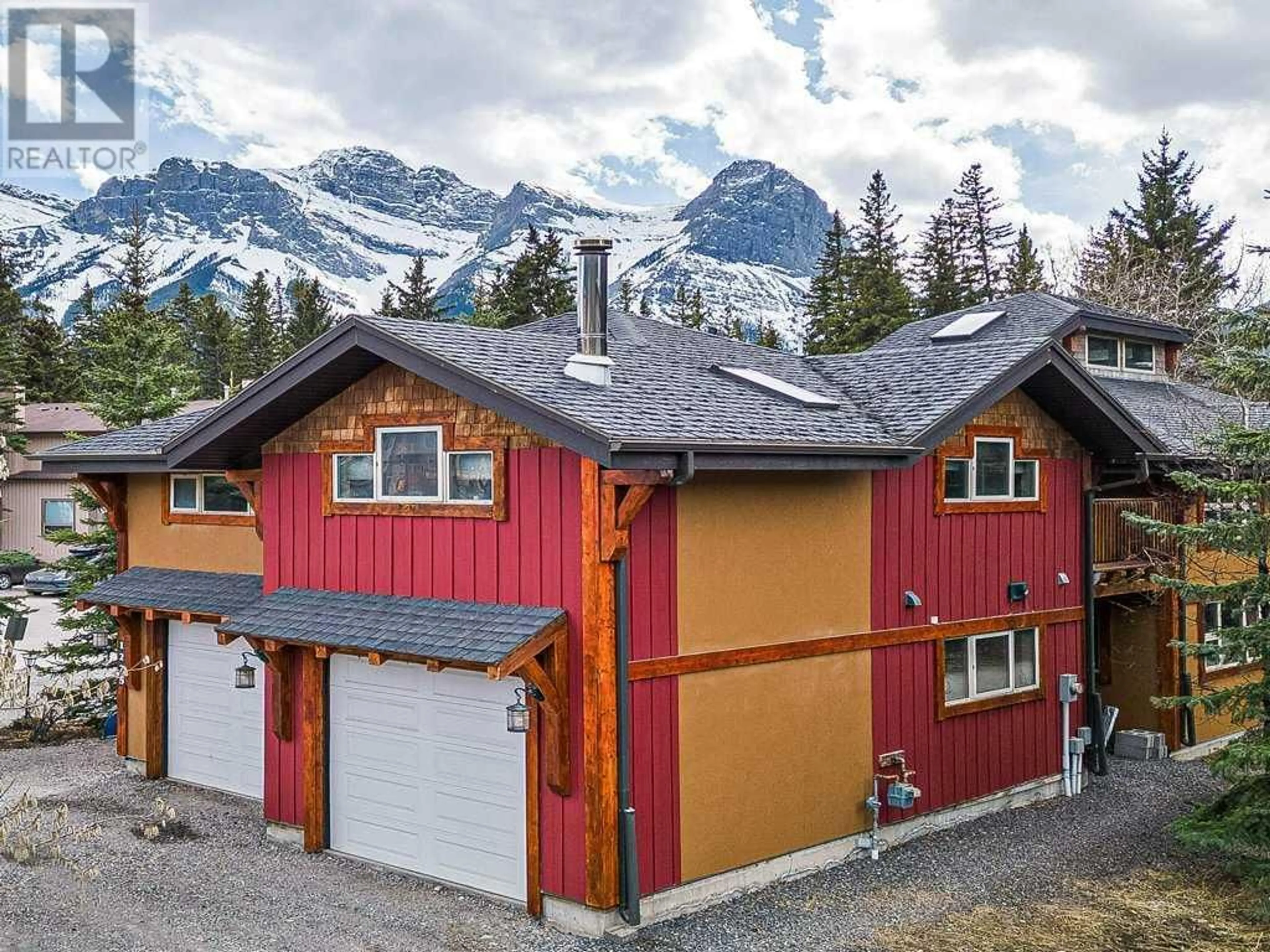Frontside or backside of a home for 1275 Railway Avenue, Canmore Alberta T1W1R4